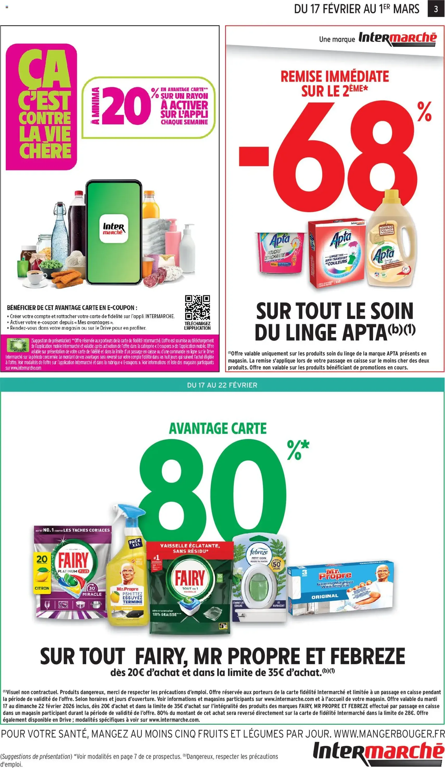 Intermarché catalogue semaine 8 - brochure valable à partir du 17/02/2026, page 3 sur 12