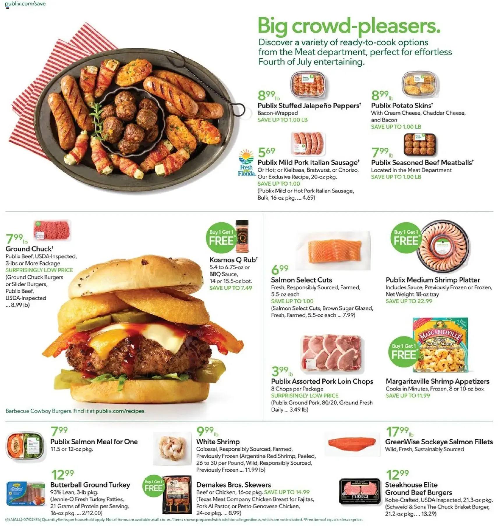 Publix Weekly Ad - valid flyer from 07/01/2026, page 4 of 20