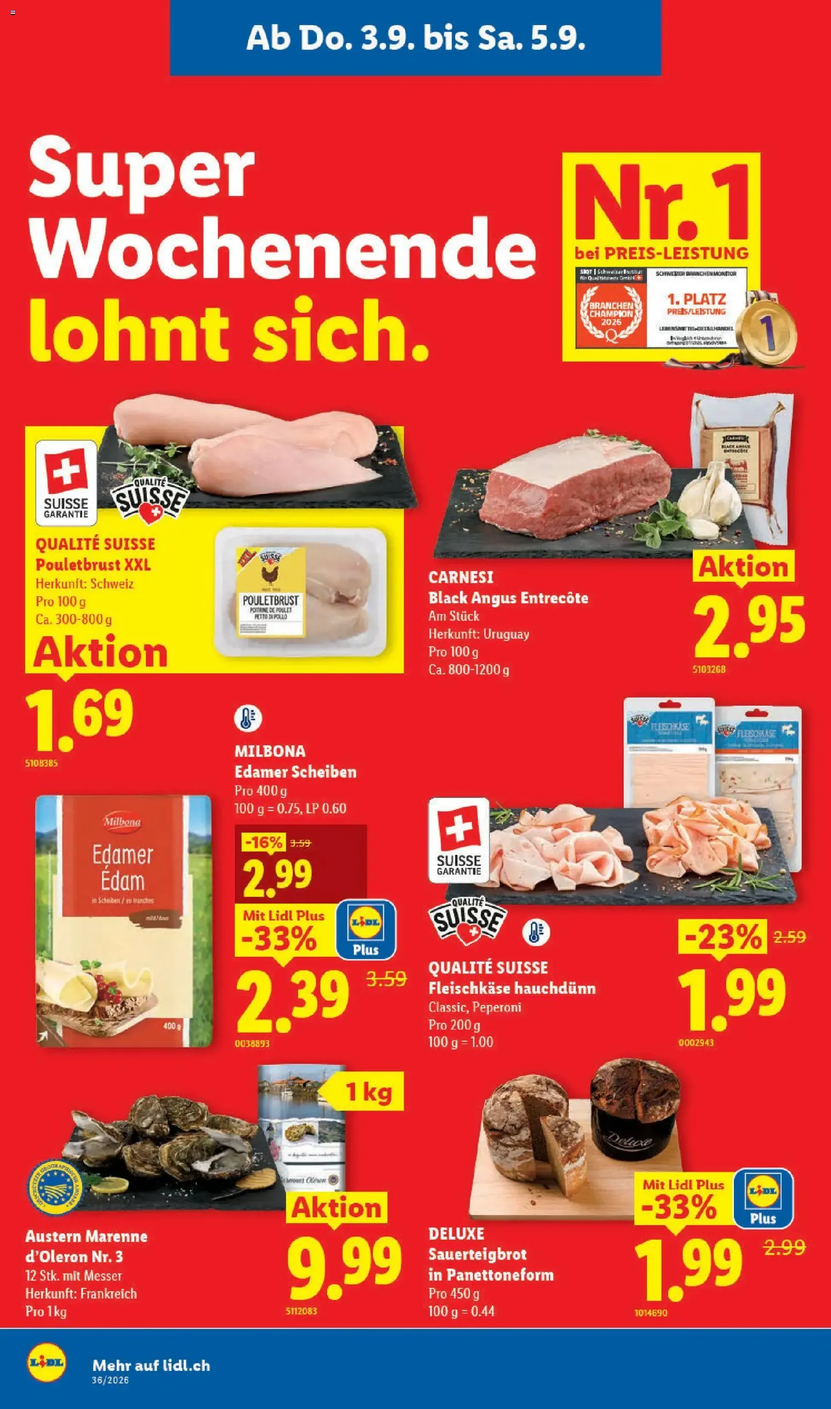 Lidl aktionen - Gültiger Prospekt ab 03.09.2026, Seite 6 von insgesamt 41