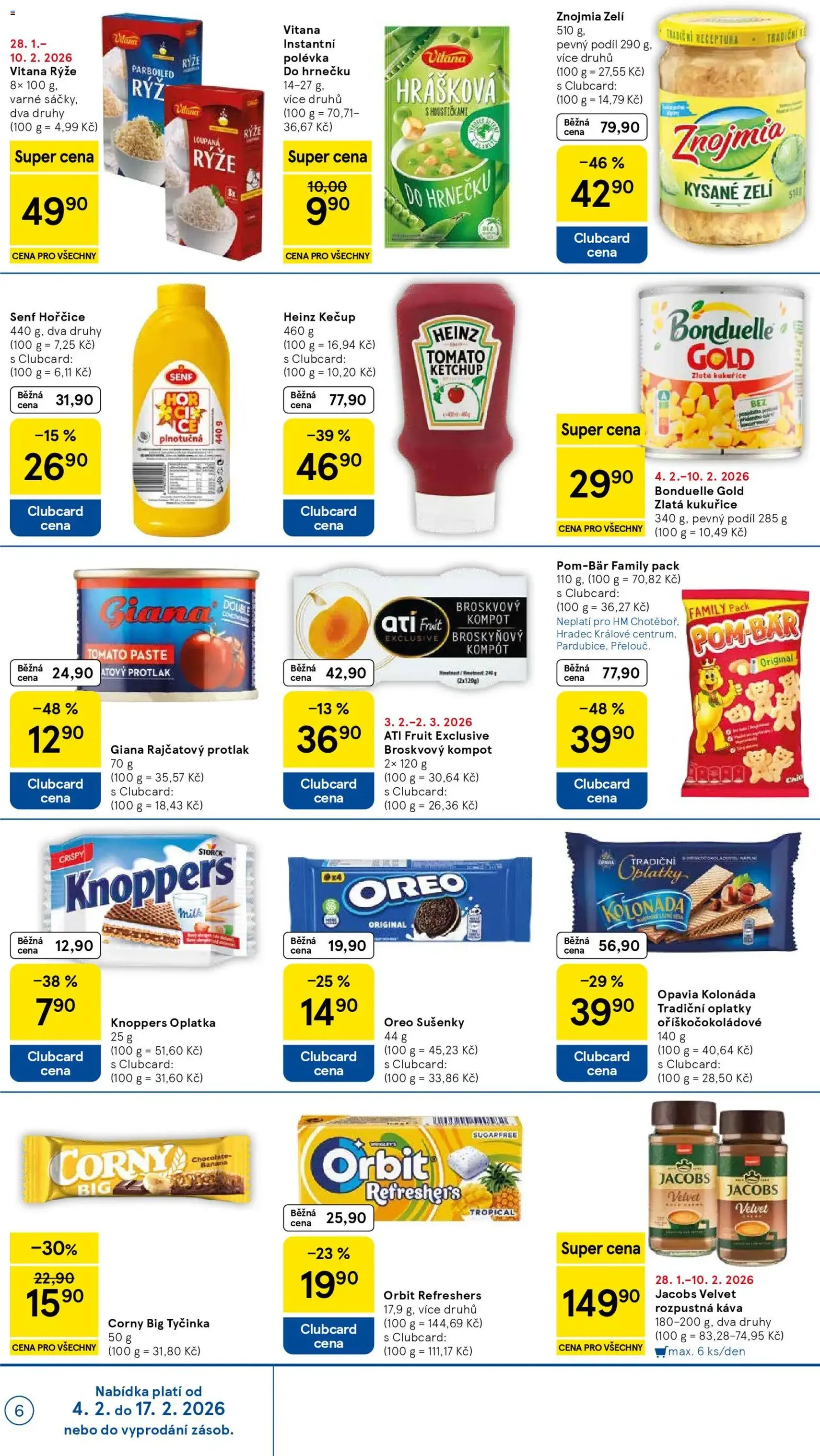 Tesco leták - Hypermarket - platný leták od 04.02.2026 strana 6 z 25