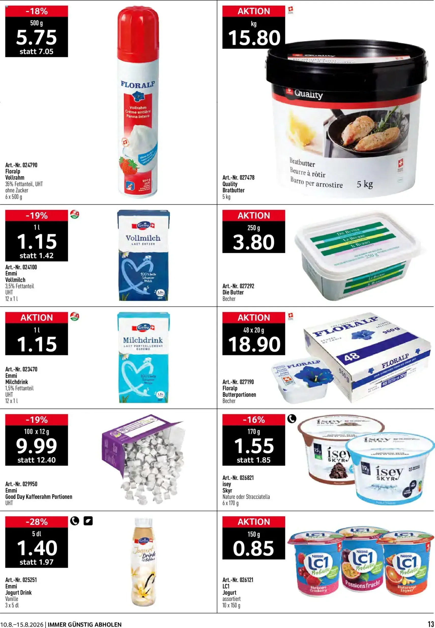Prodega aktionen - Gültiger Prospekt ab 10.08.2026, Seite 13 von insgesamt 36