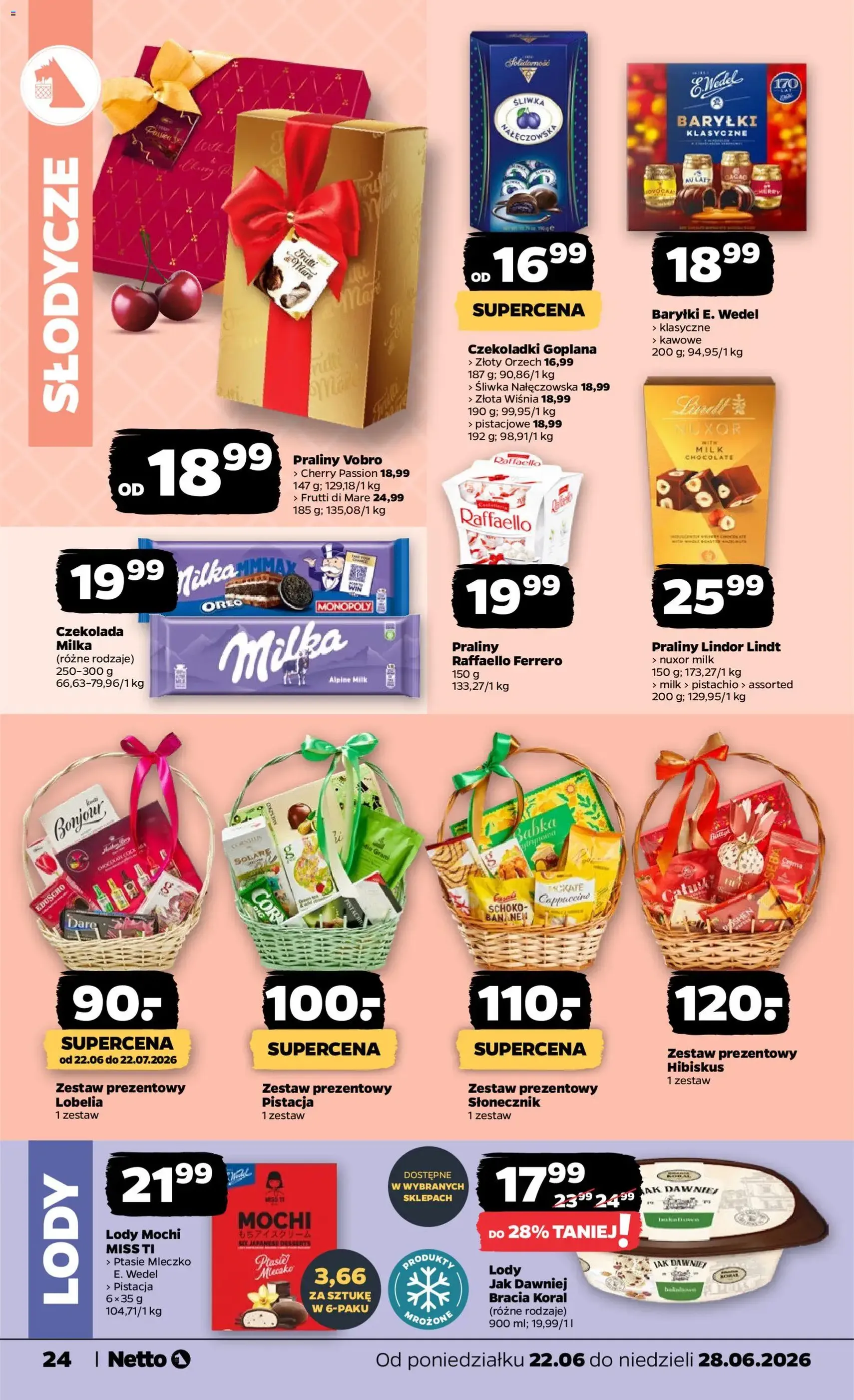 Netto gazetka od poniedziałku spożywcza - ważny gazetka od 22.06.2026 strona 24 z 35
