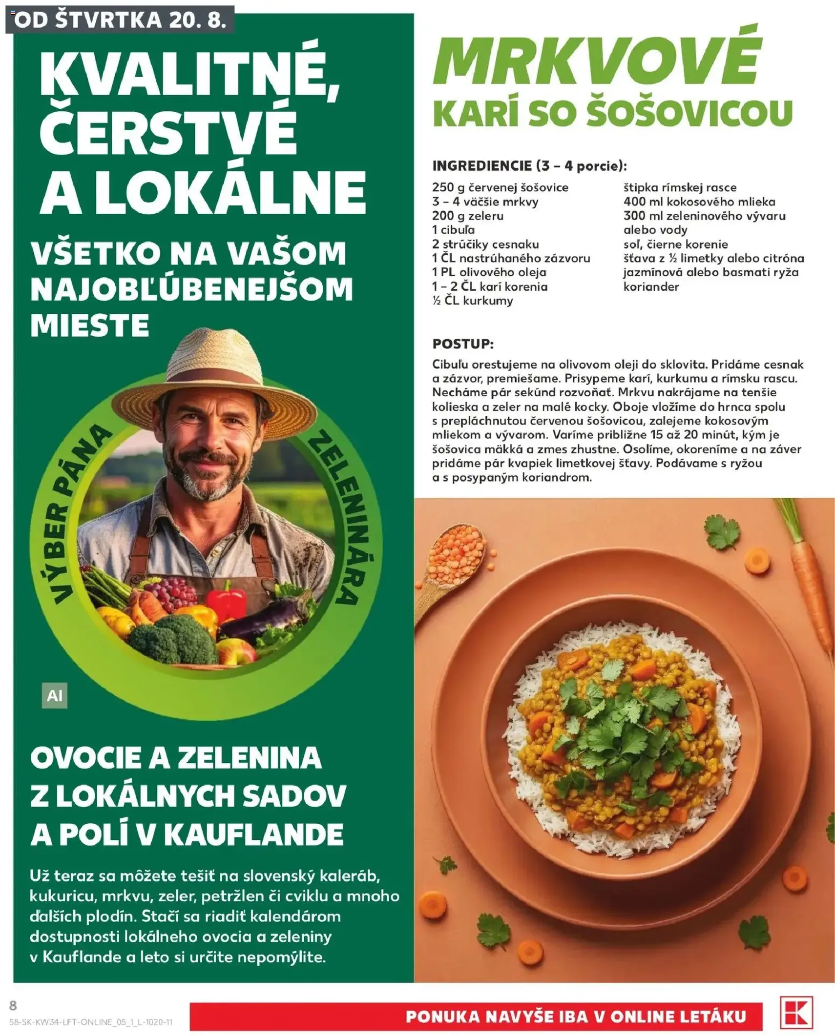 Kaufland leták - platný leták od 20.08.2026 strana 8 z 76