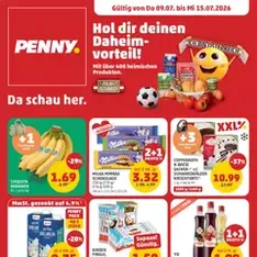 Penny Markt Flugblatt - Prospekt Vorschau gültig ab 09.07.2026