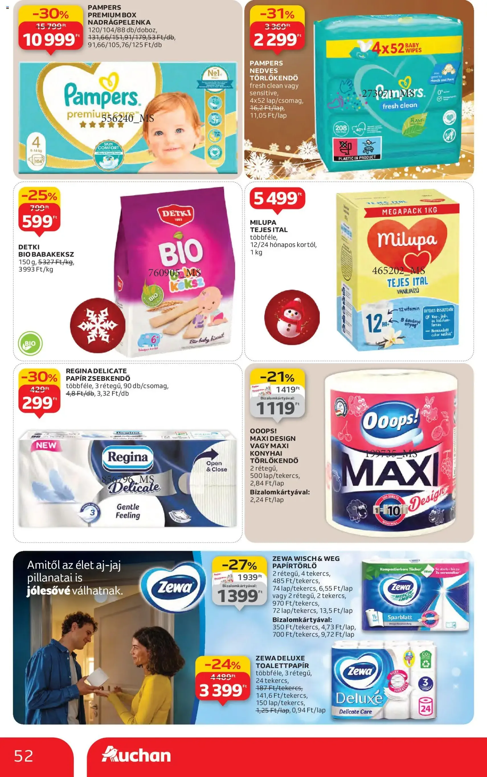 Auchan Akciós újság - 2025.12.11. érvényes szórólap 52 oldal 76 oldalból