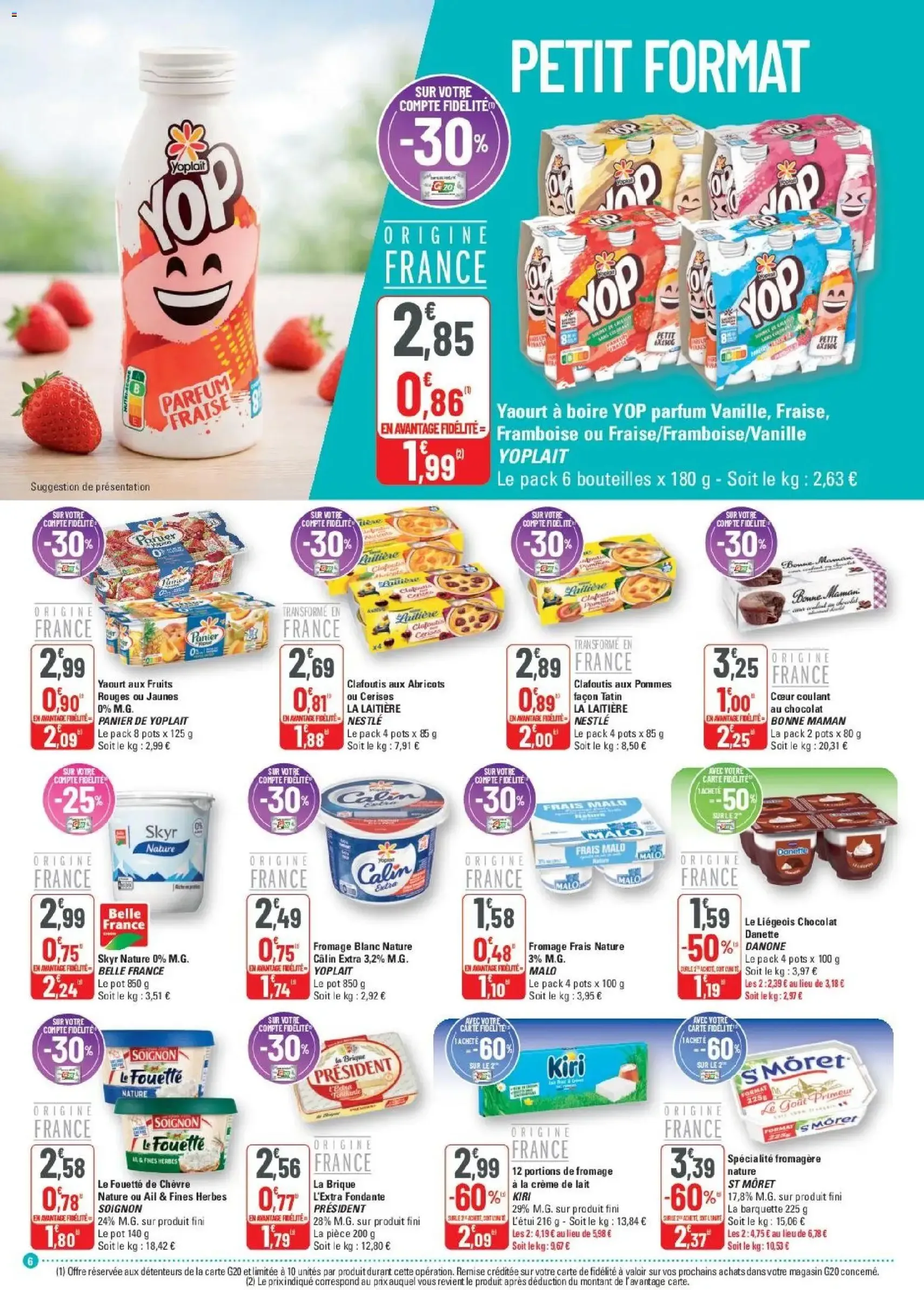 G20 Supermarchés catalogue - brochure valable à partir du 22/04/2026, page 6 sur 20