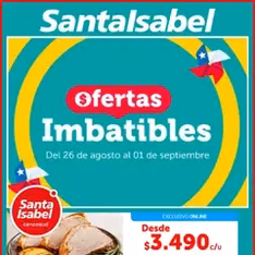 Vista previa del folleto Santa Isabel ofertas válido desde 25.08.2025