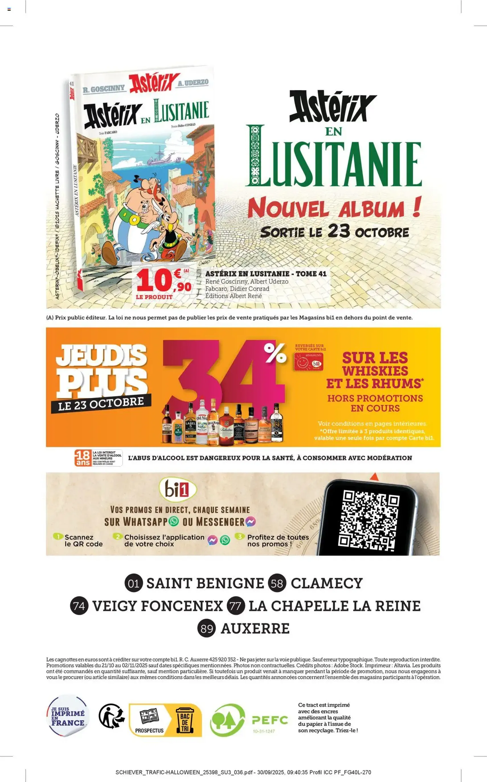 Bi1 catalogue - brochure valable à partir du 20/10/2025, page 36 sur 36 Bi1 catalogue - brochure valable à partir du 20/10/2025, page 36 sur 36