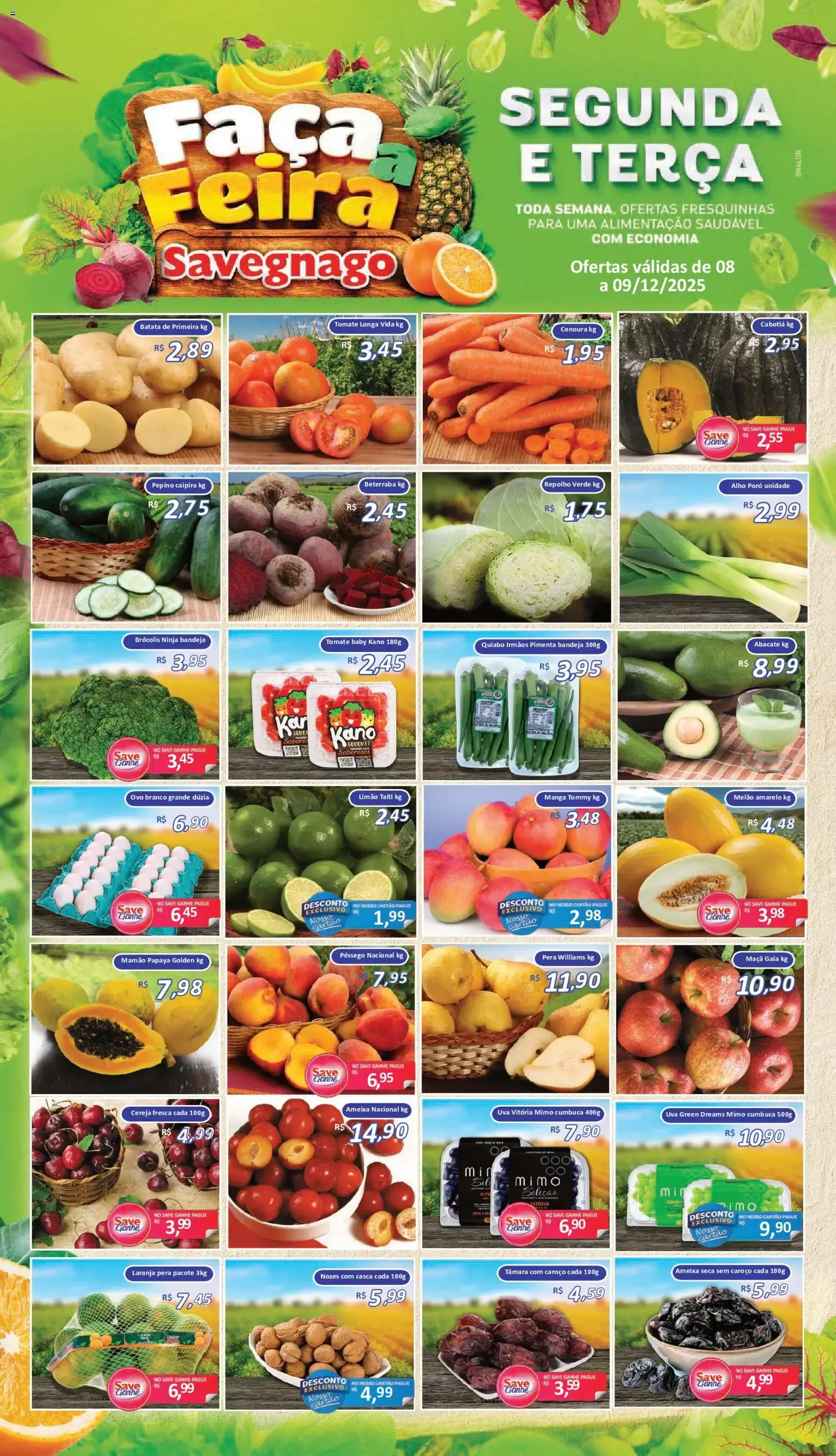 Savegnago - Ofertas da semana - folheto válido a partir de 08/12/2025 página 1 de 2