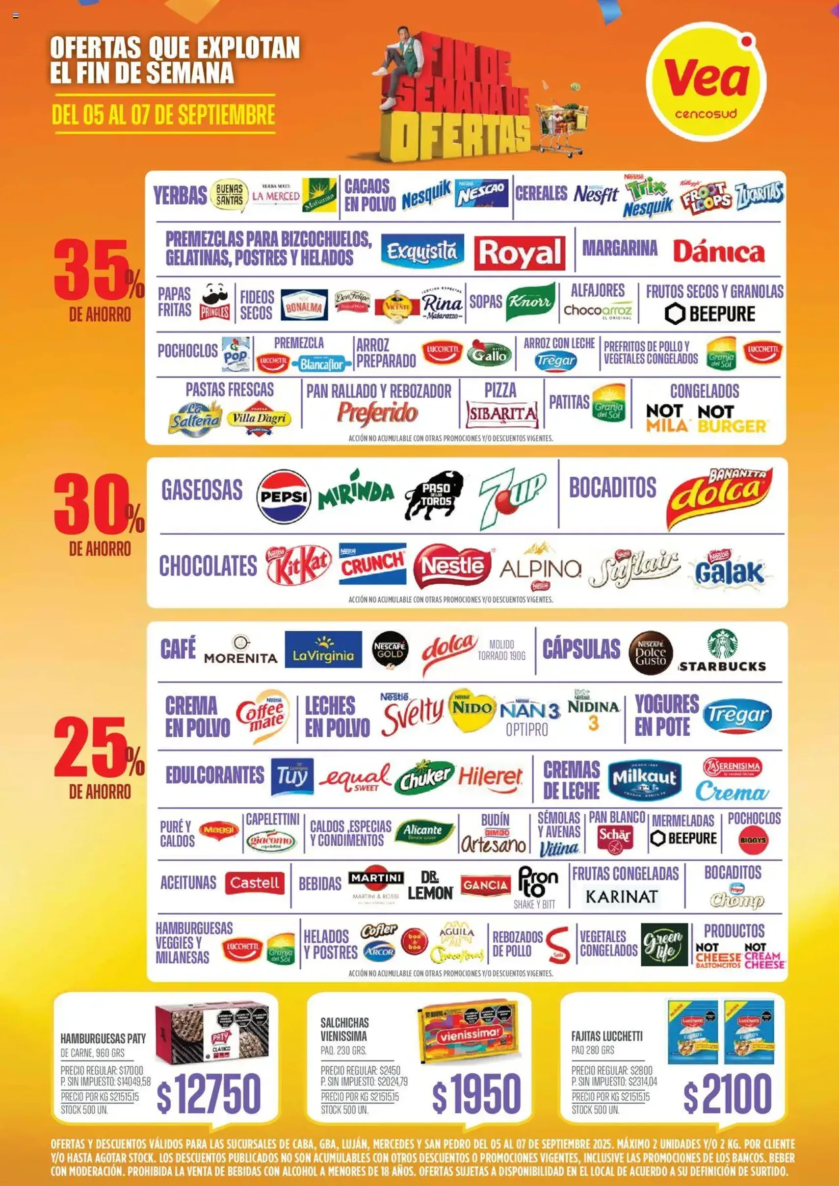 Vea ofertas - folleto válido desde 05/09/2025 página 4 de 7 Vea ofertas - folleto válido desde 05/09/2025 página 4 de 7