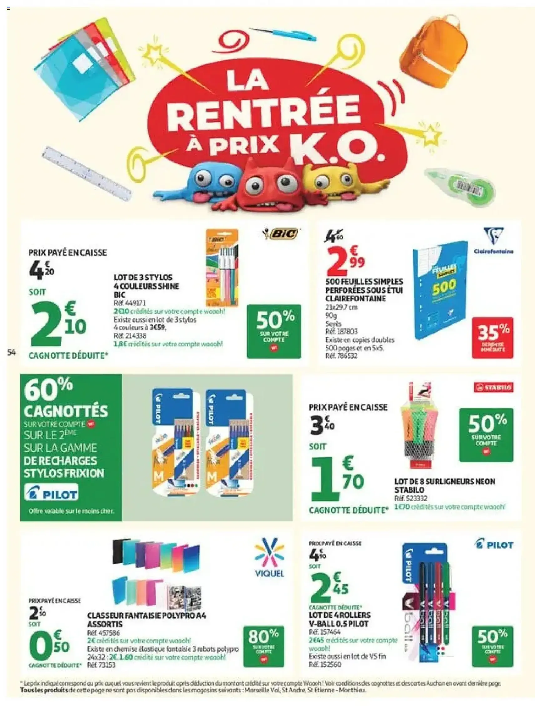 Auchan catalogue - brochure valable à partir du 01/09/2026, page 56 sur 72