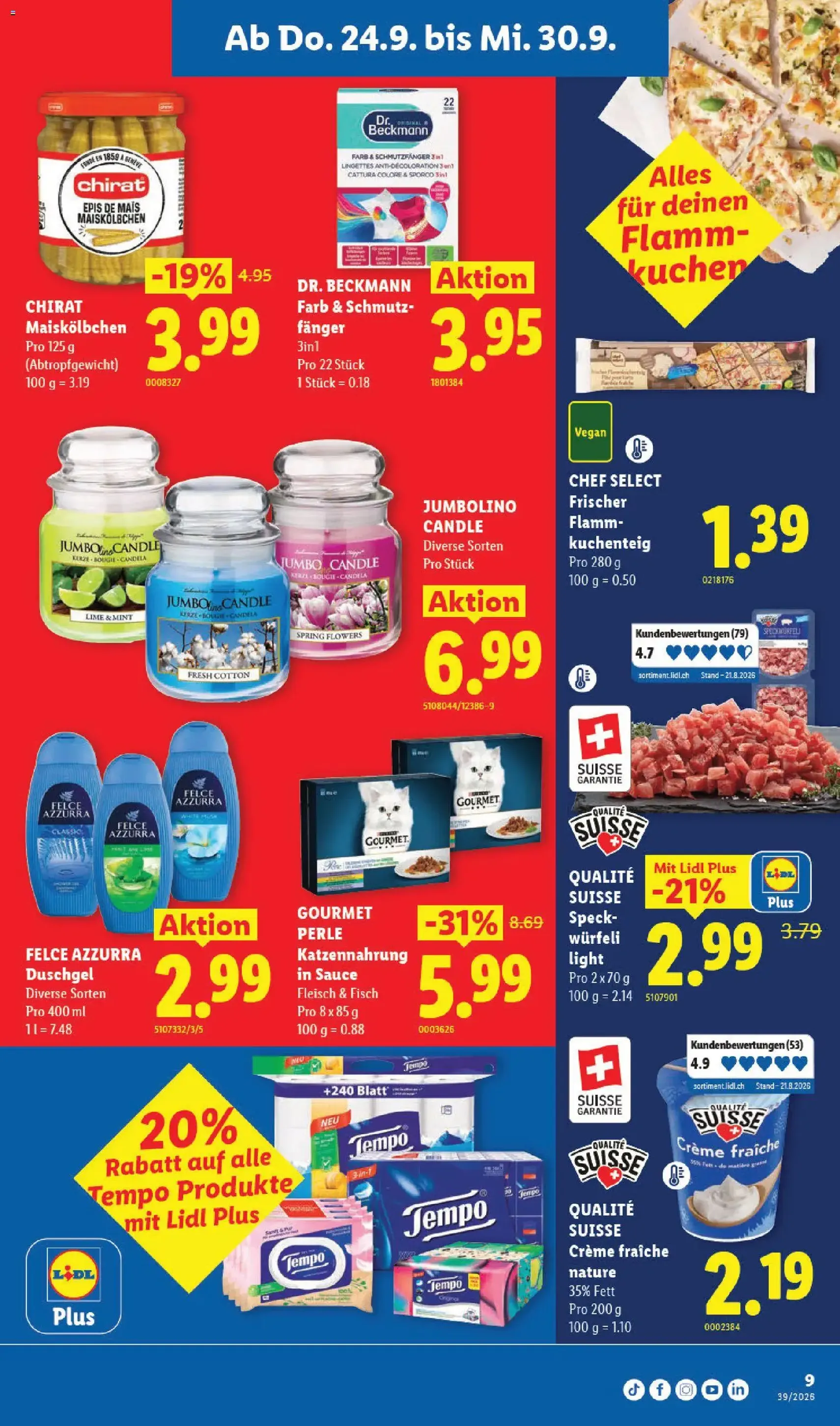 Lidl aktionen - Gültiger Prospekt ab 24.09.2026, Seite 9 von insgesamt 32
