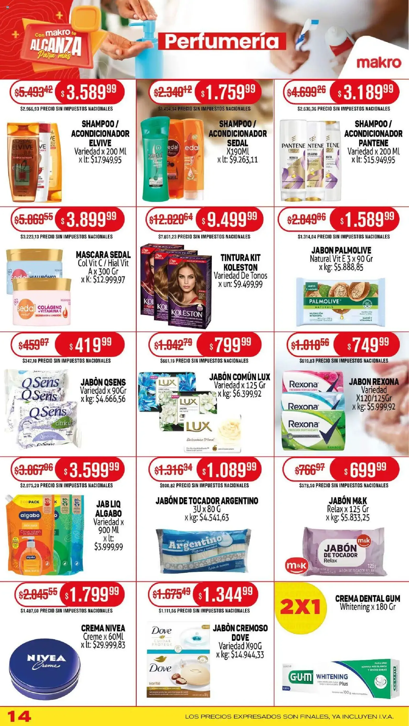 Makro ofertas - folleto válido desde 25/09/2025 página 14 de 20