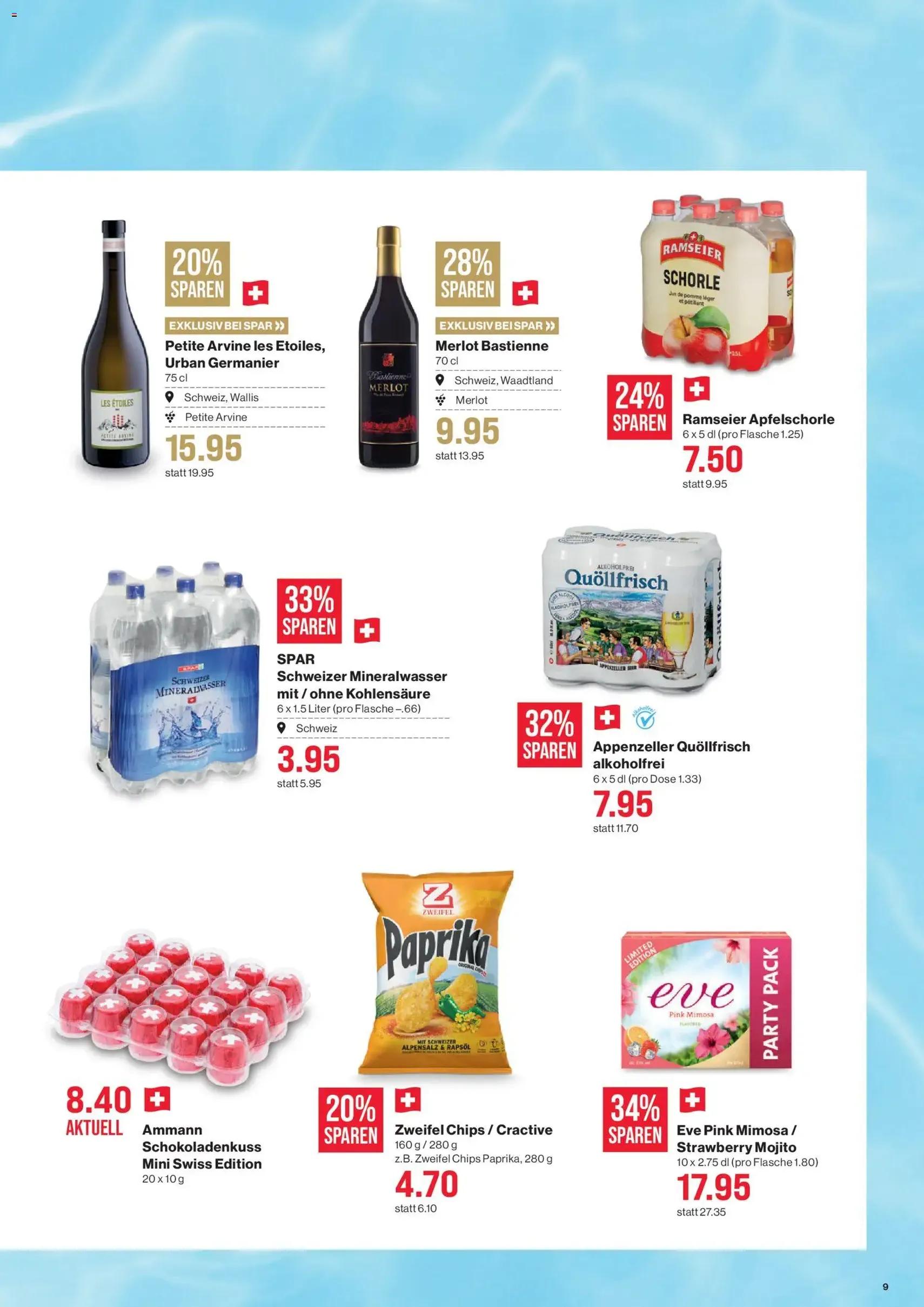SPAR aktionen - Gültiger Prospekt ab 30.07.2026, Seite 9 von insgesamt 17