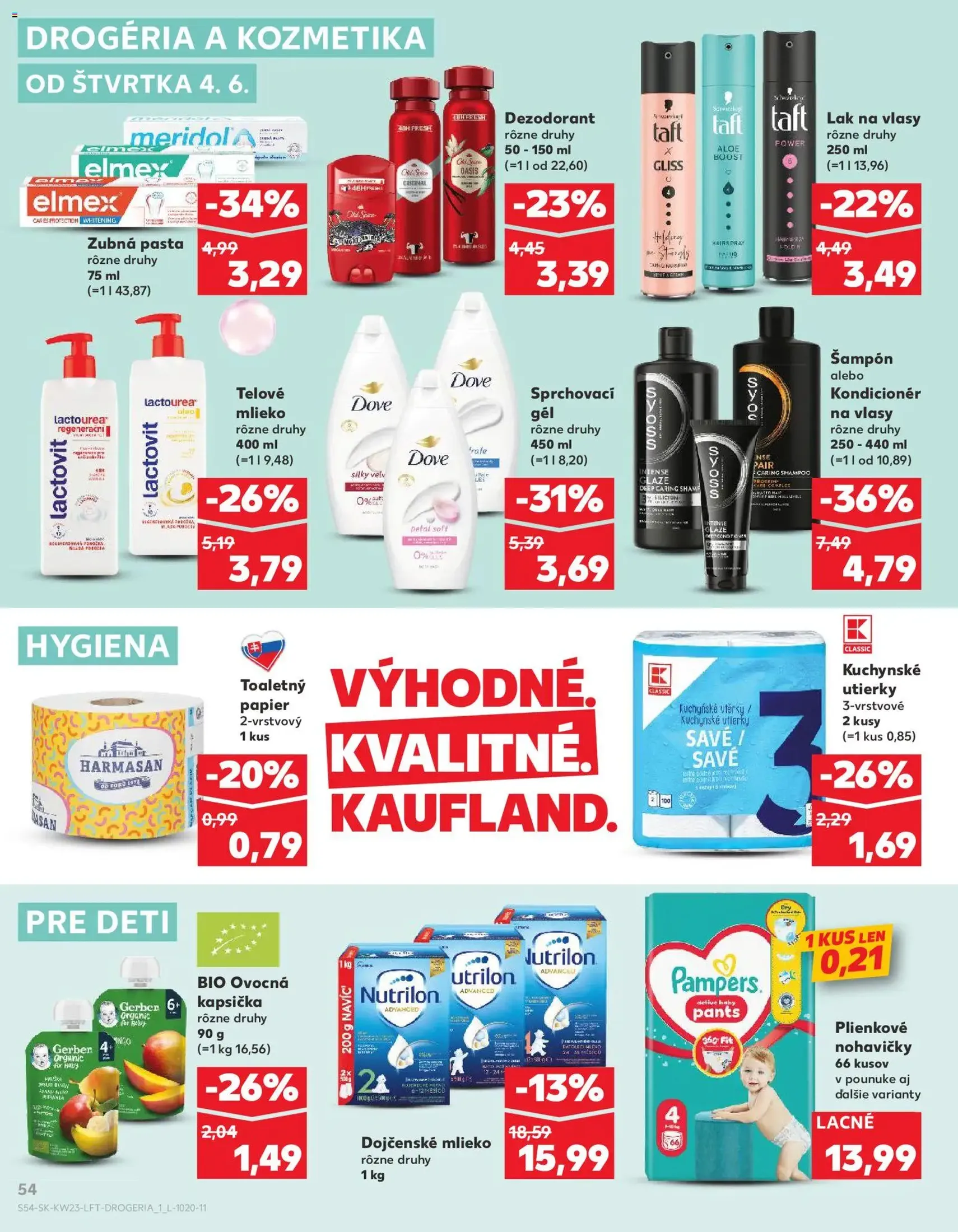 Kaufland leták - platný leták od 04.06.2026 strana 54 z 76