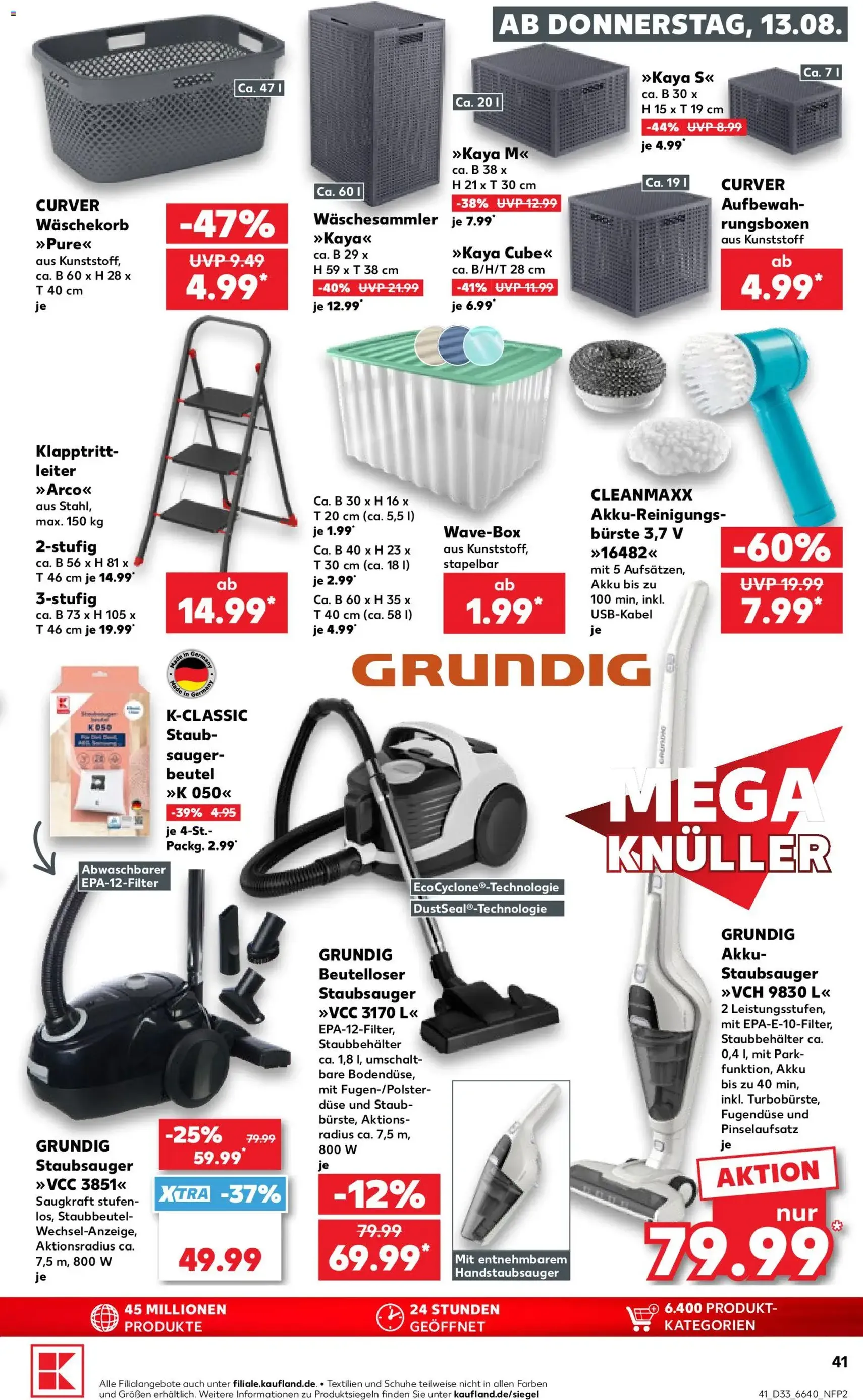 Kaufland Prospekt - Gültiger Prospekt ab 13.08.2026, Seite 41 von insgesamt 54
