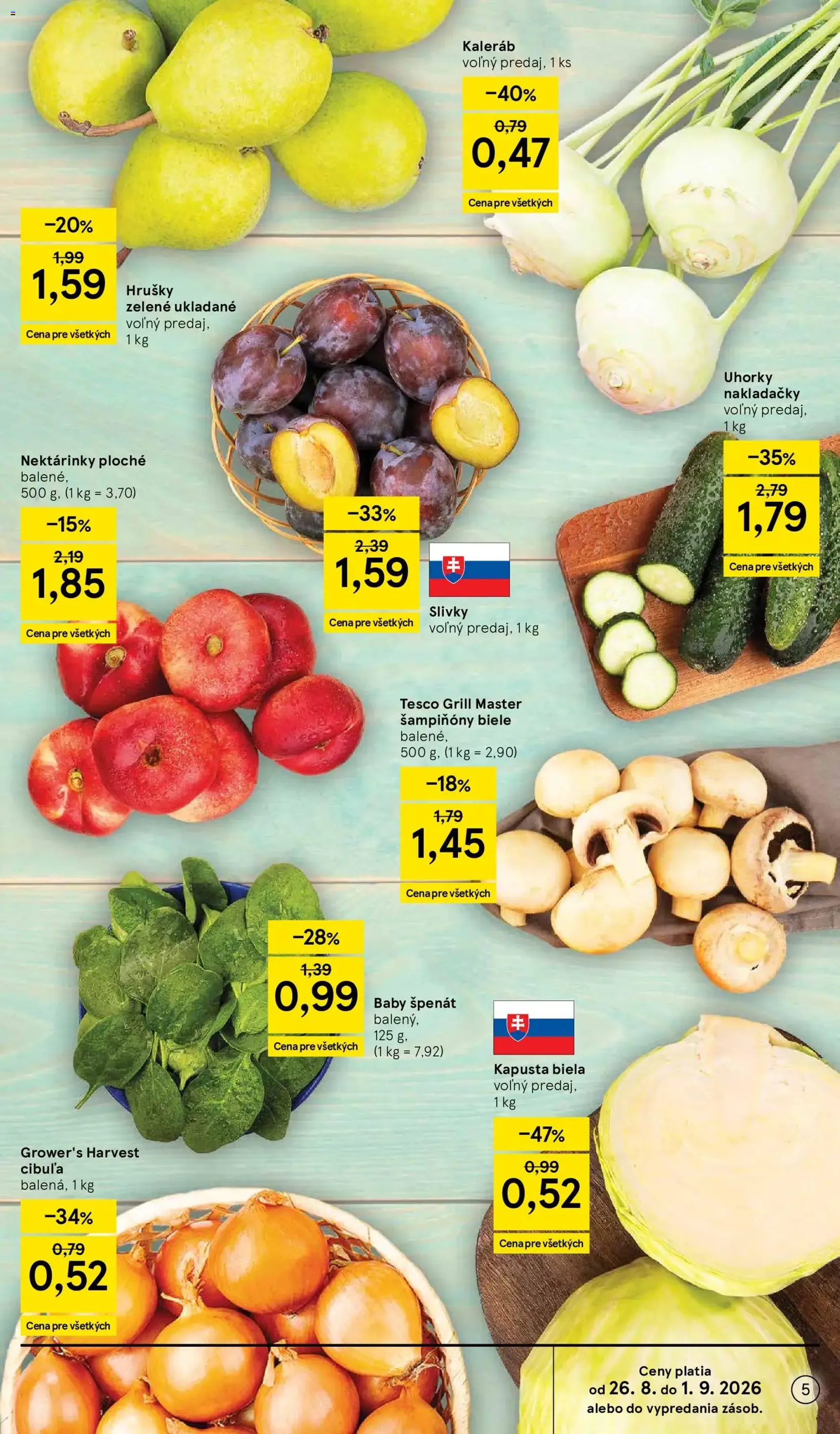 Tesco Hypermarket - leták - platný leták od 26.08.2026 strana 5 z 58