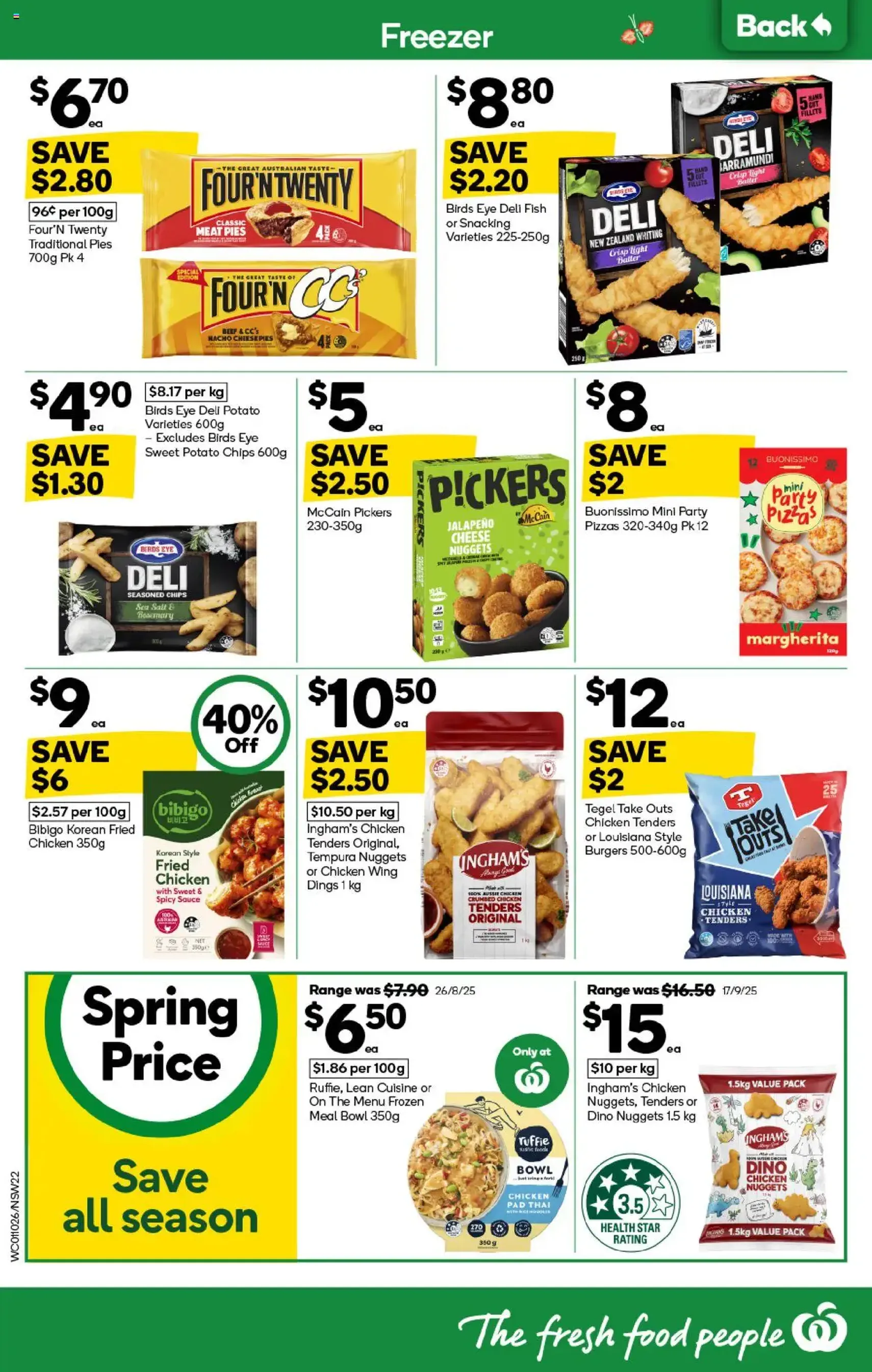 Weekly catalogue Woolworths NSW 01/10 - valid flyer from 01/10/2025, page 20 of 46 Weekly catalogue Woolworths NSW 01/10 - valid flyer from 01/10/2025, page 20 of 46