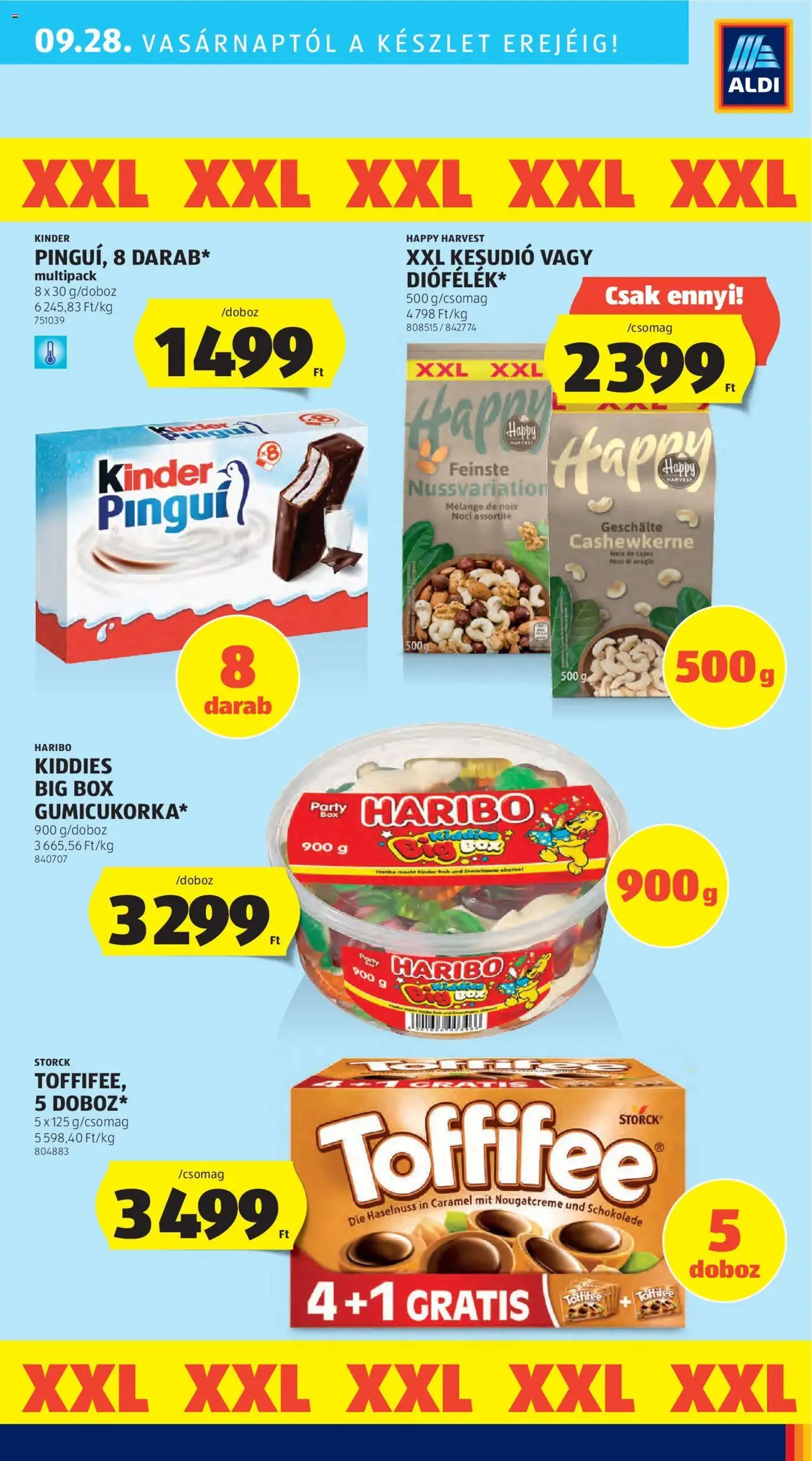 Aldi Akciós újság - 2025.09.25. érvényes szórólap 33 oldal 51 oldalból Aldi Akciós újság - 2025.09.25. érvényes szórólap 33 oldal 51 oldalból