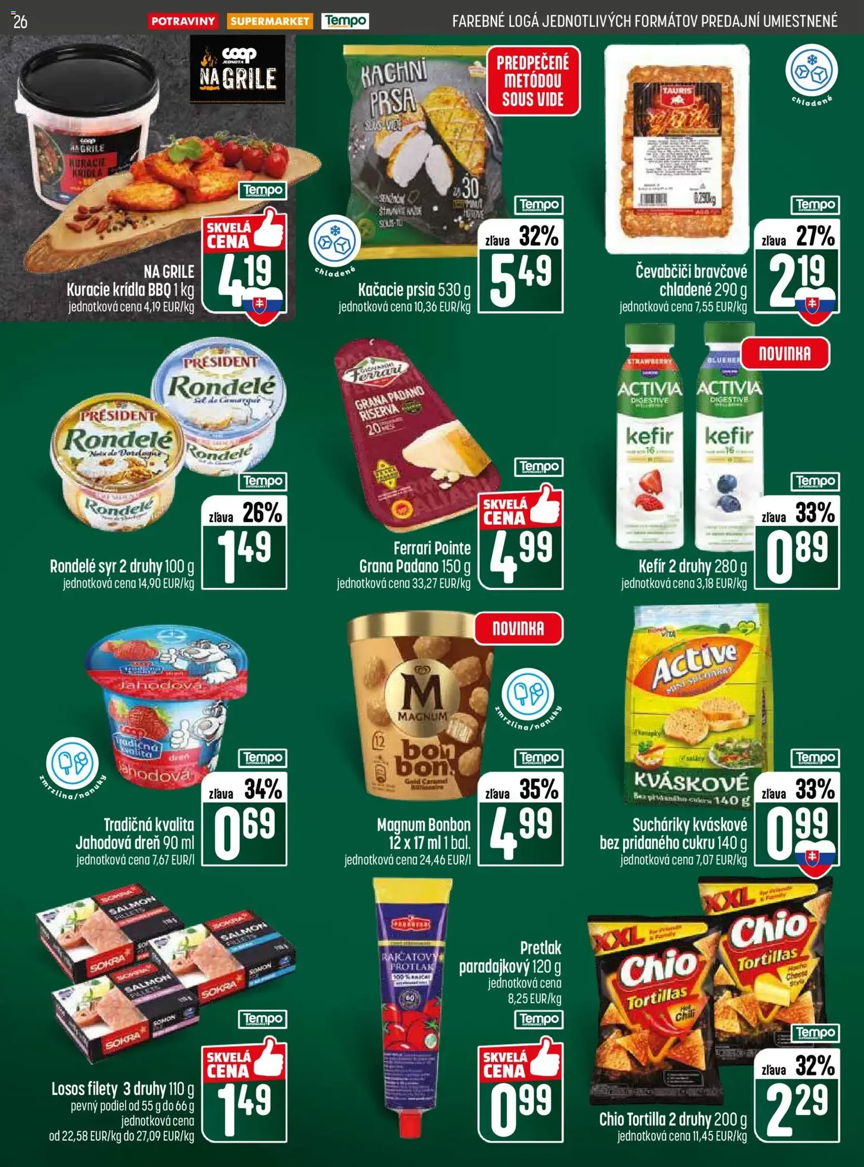 COOP Jednota leták - platný leták od 07.05.2026 strana 26 z 28