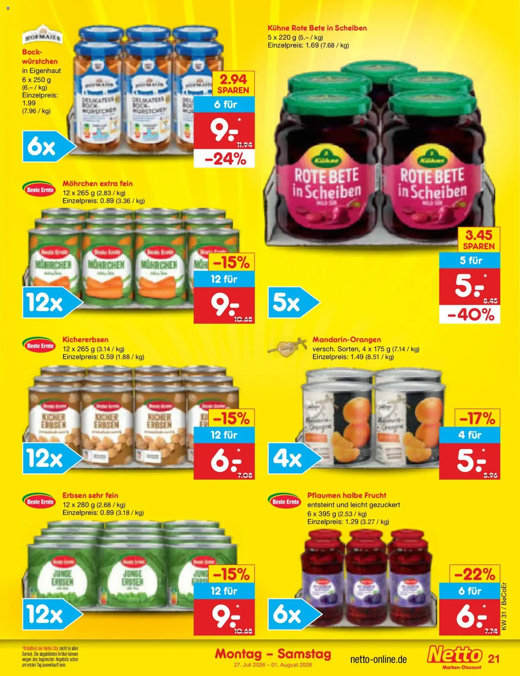Netto Marken-Discount Prospekt - Gültiger Prospekt ab 27.07.2026, Seite 33 von insgesamt 71