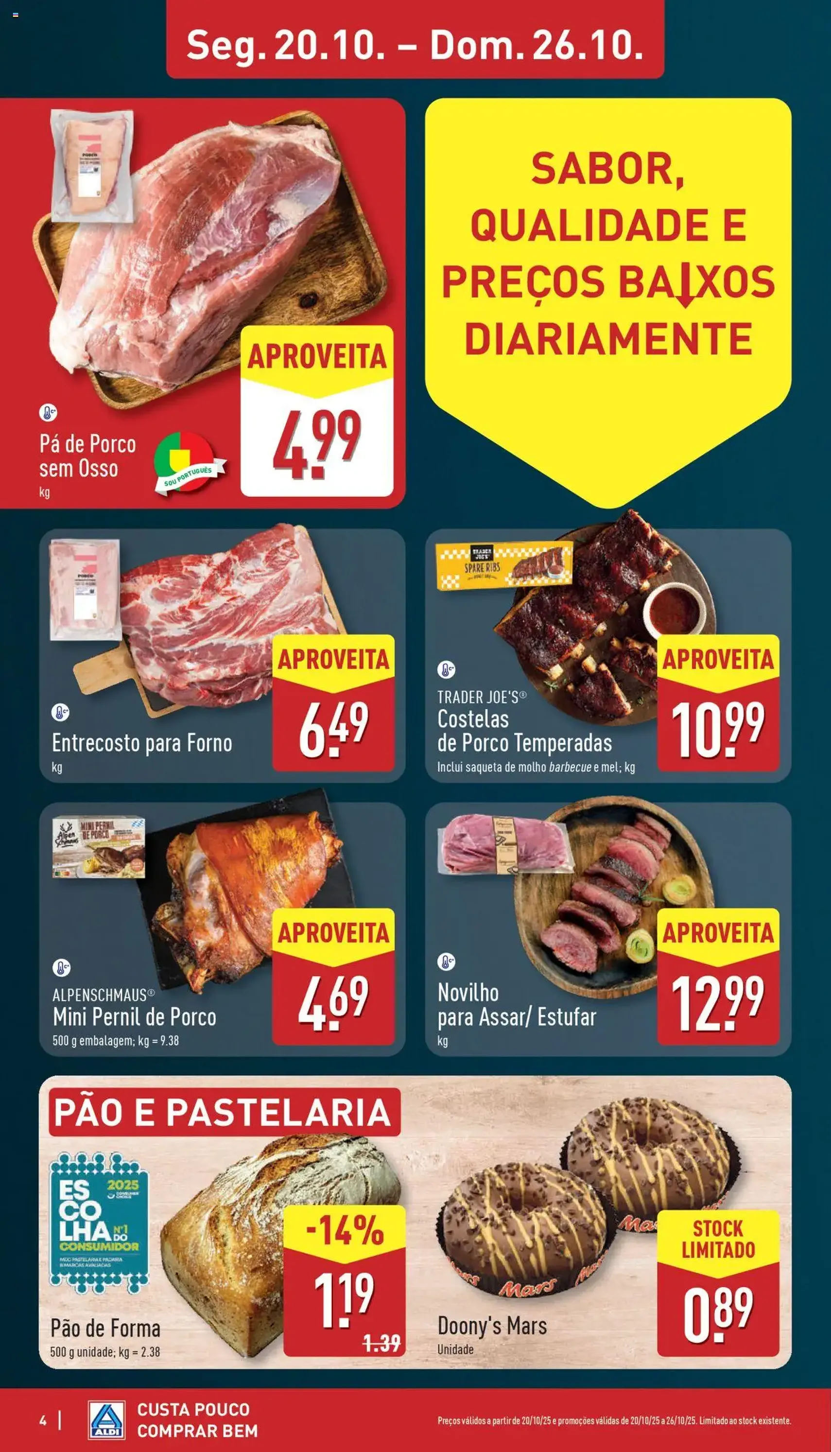 Aldi folheto - folheto válido a partir de 20/10/2025 página 4 de 40 Aldi folheto - folheto válido a partir de 20/10/2025 página 4 de 40