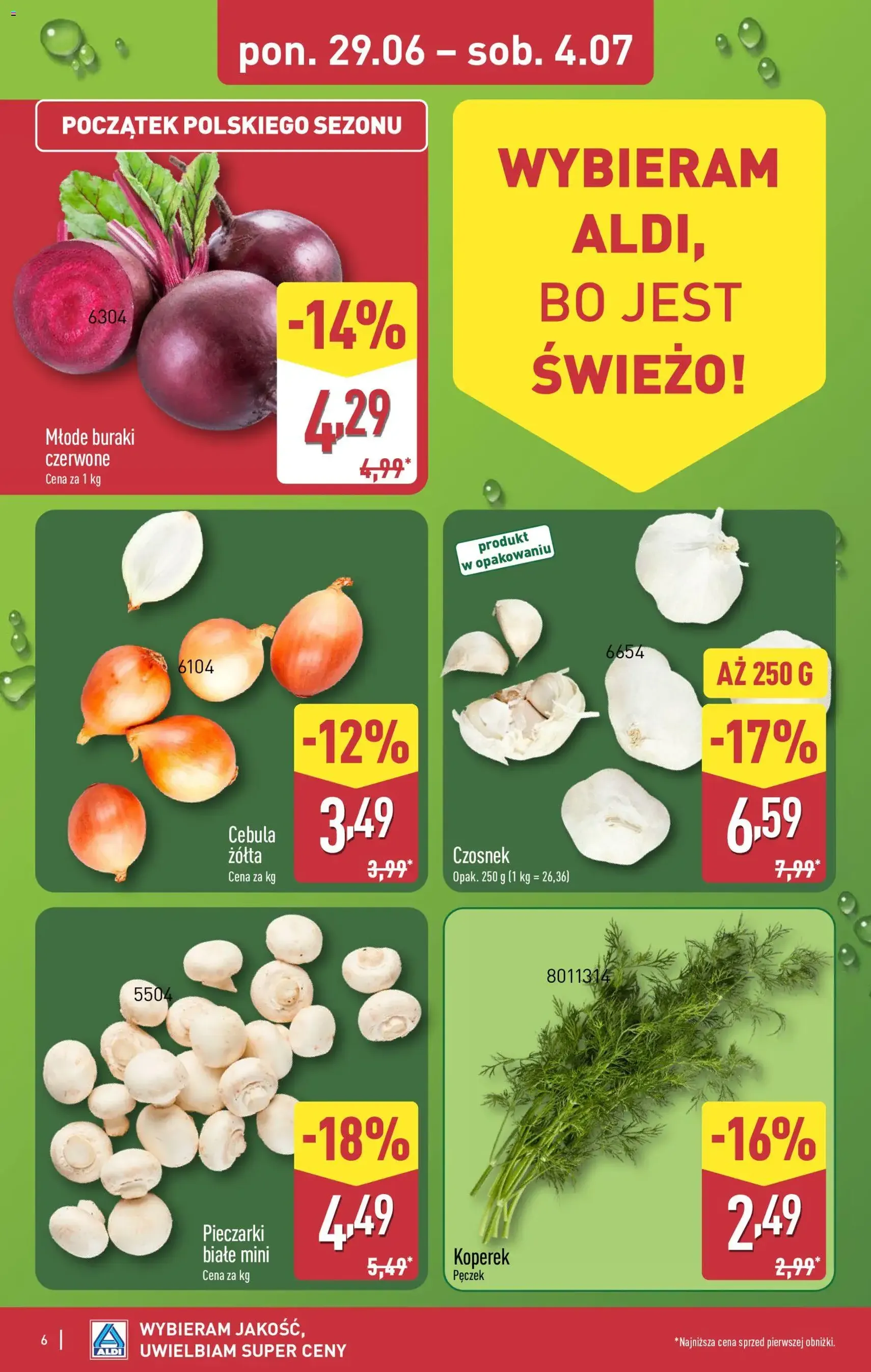 Aldi gazetka - ważny gazetka od 29.06.2026 strona 6 z 46
