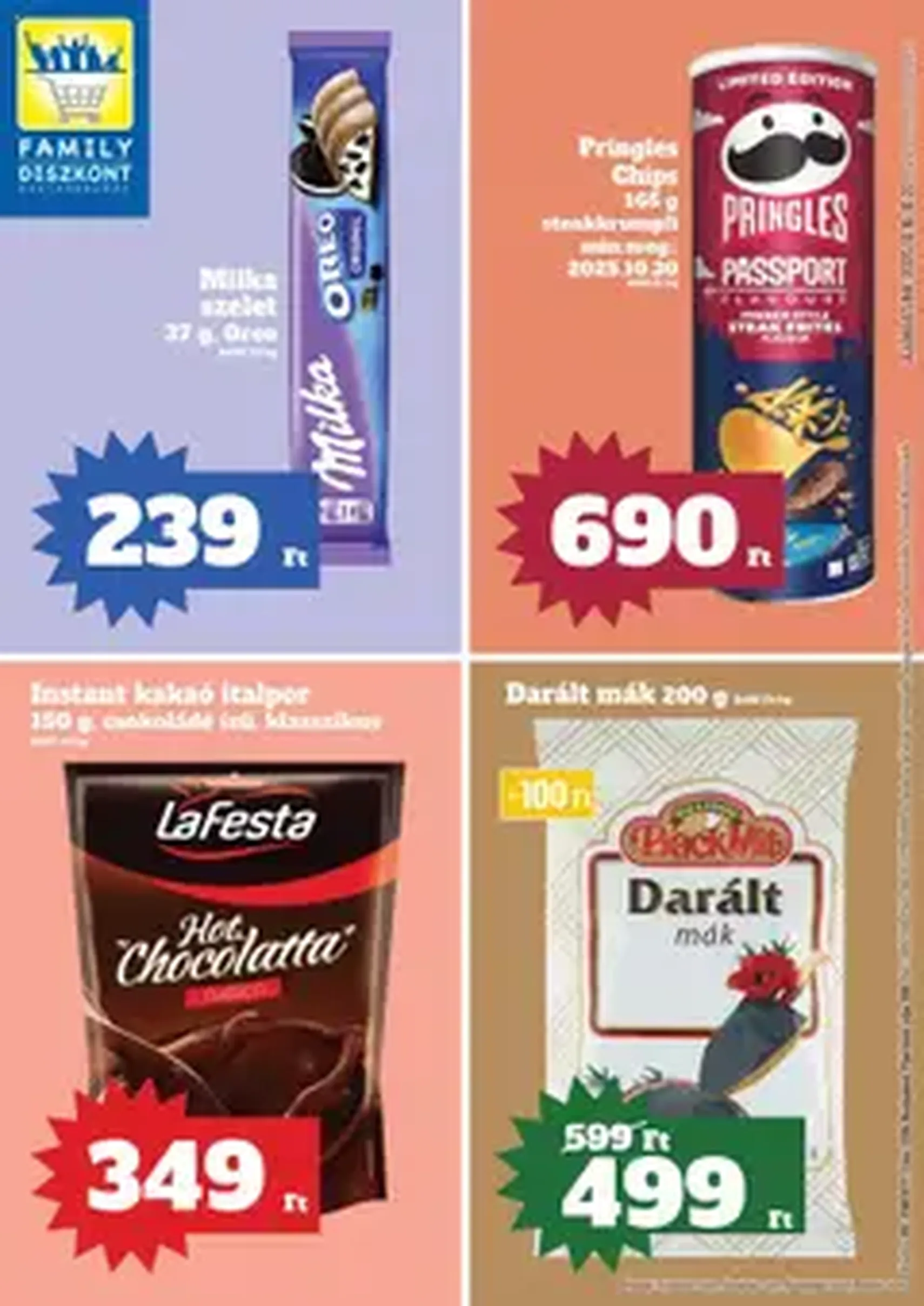 Family Diszkont Akciós újság - 2025.10.16. érvényes szórólap 1 oldal 1 oldalból