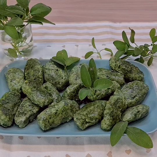 Anteprima ricetta Gnudi ricotta e spinaci