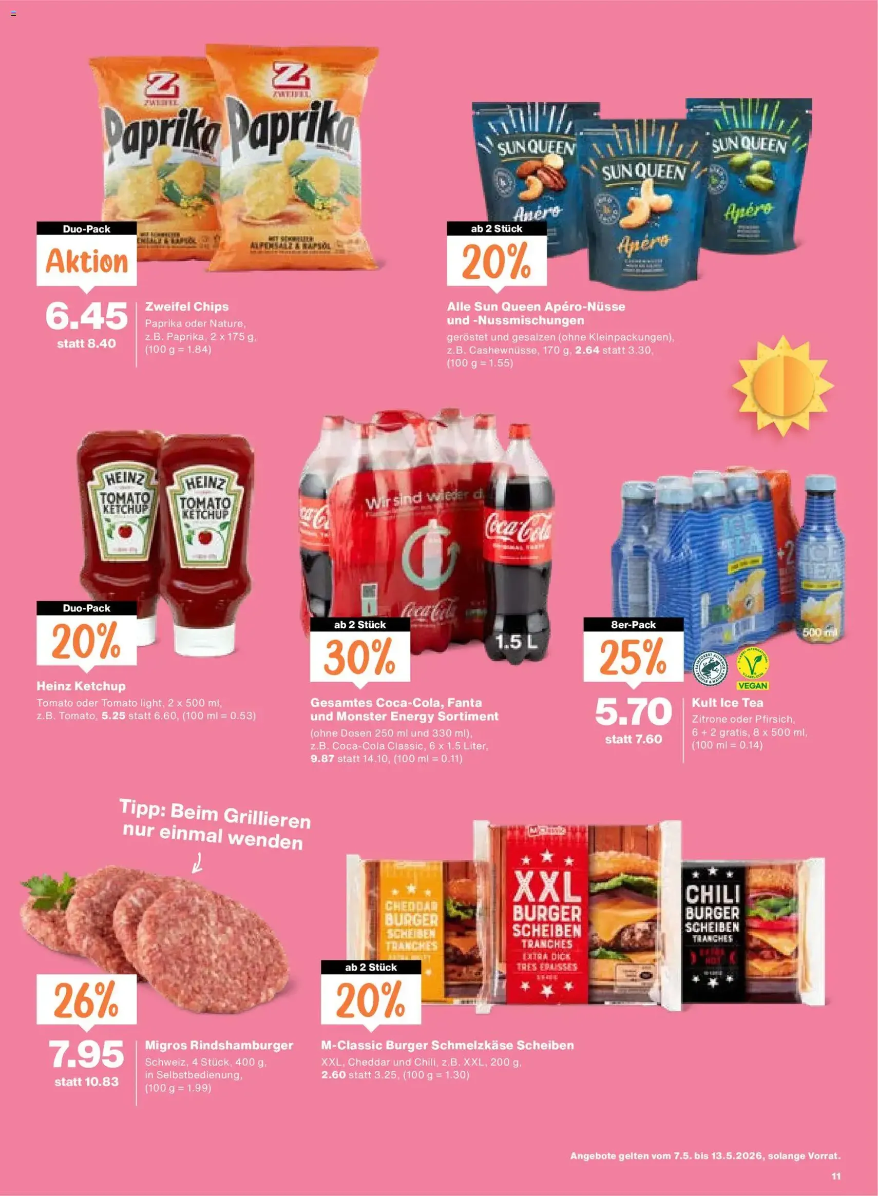 Migros aktionen - Gültiger Prospekt ab 07.05.2026, Seite 11 von insgesamt 24