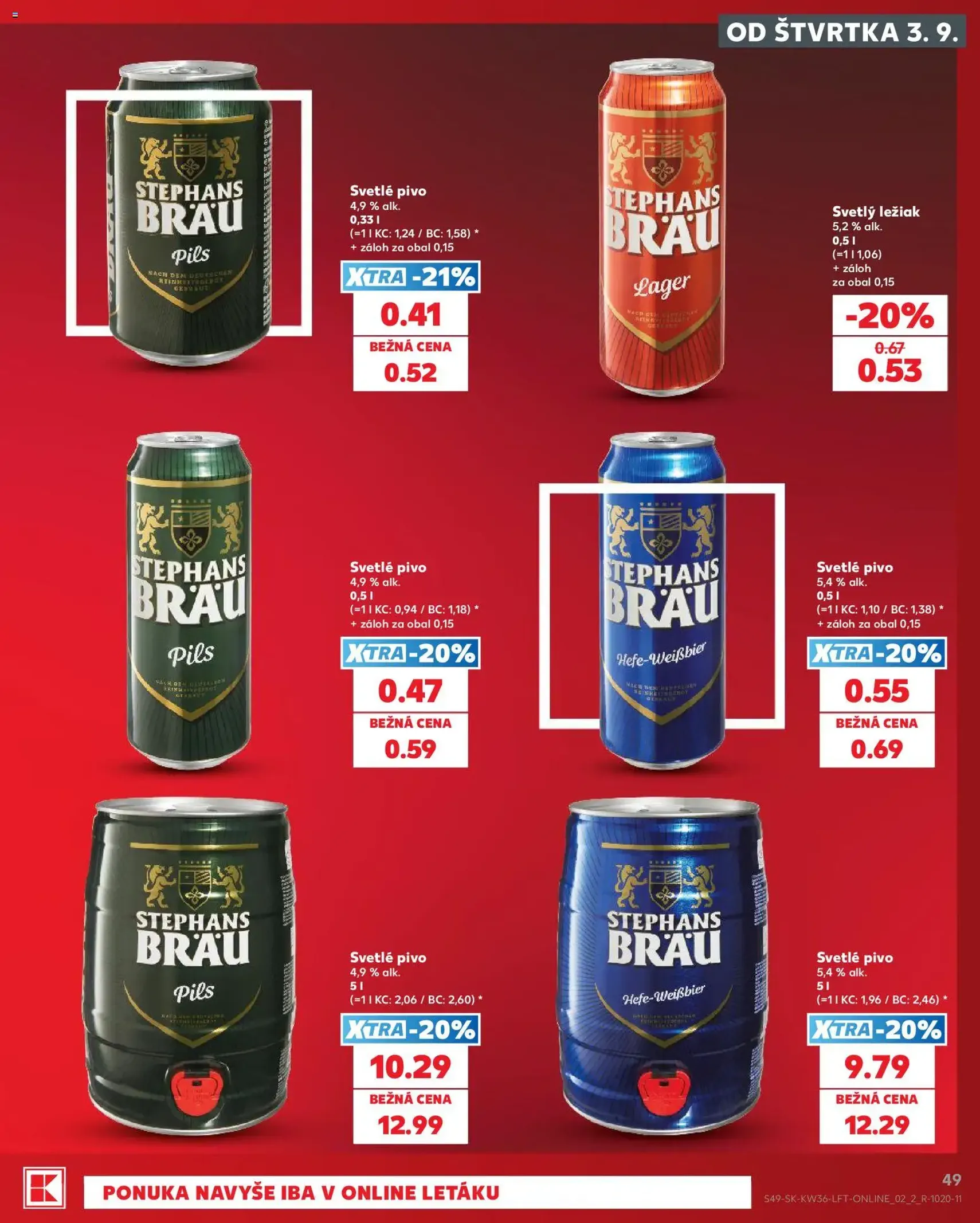 Kaufland leták - platný leták od 03.09.2026 strana 49 z 80