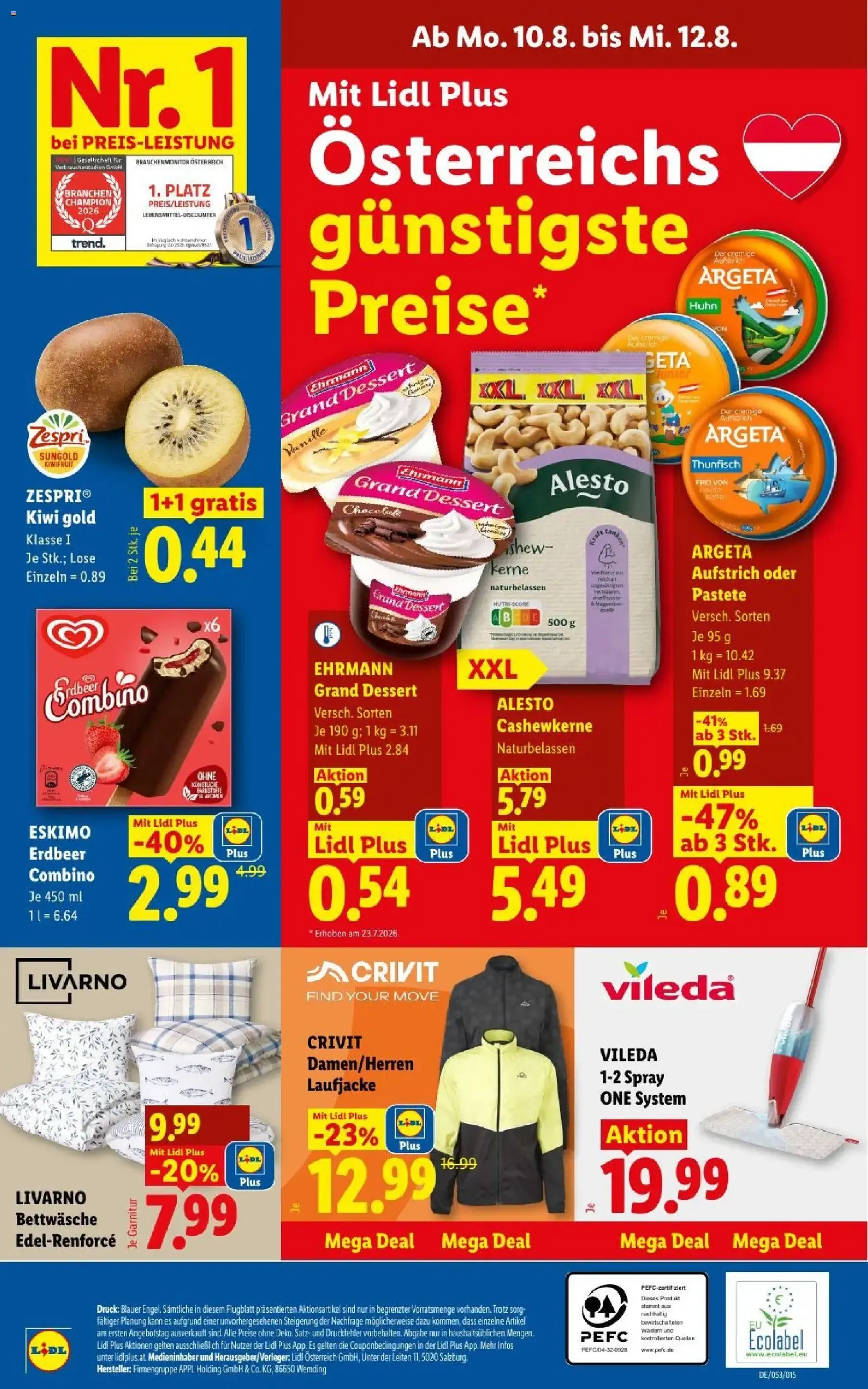 Lidl - Flugblatt - Gültiger Prospekt ab 06.08.2026, Seite 31 von insgesamt 52