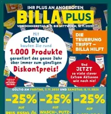 Billa Plus Flugblatt - Prospekt Vorschau gültig ab 06.11.2025