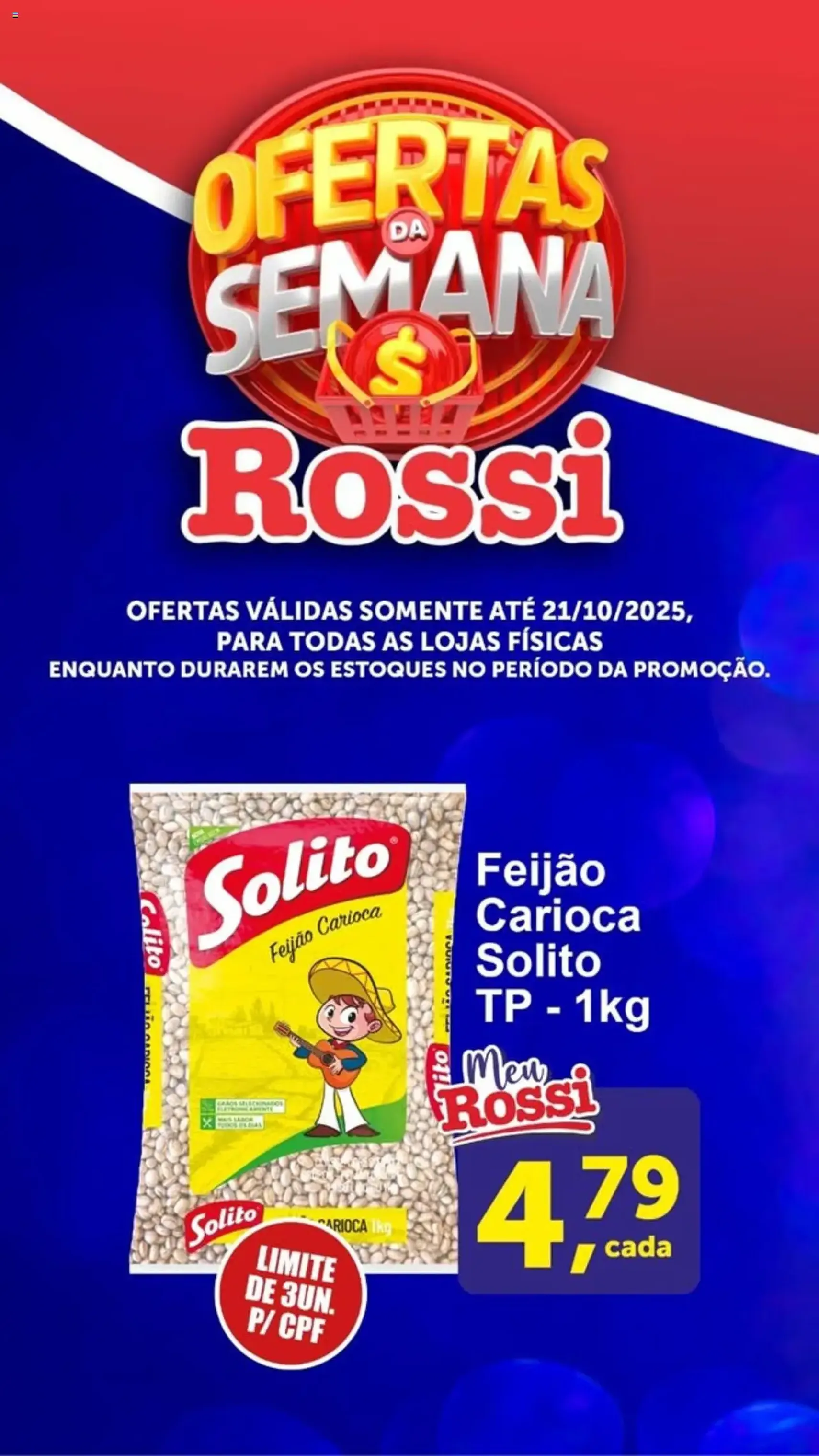 Rossi Supermercados - Ofertas da semana - folheto válido a partir de 16/10/2025 página 2 de 4