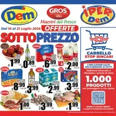 DEM volantino - anteprima volantino valido dal 10/07/2026