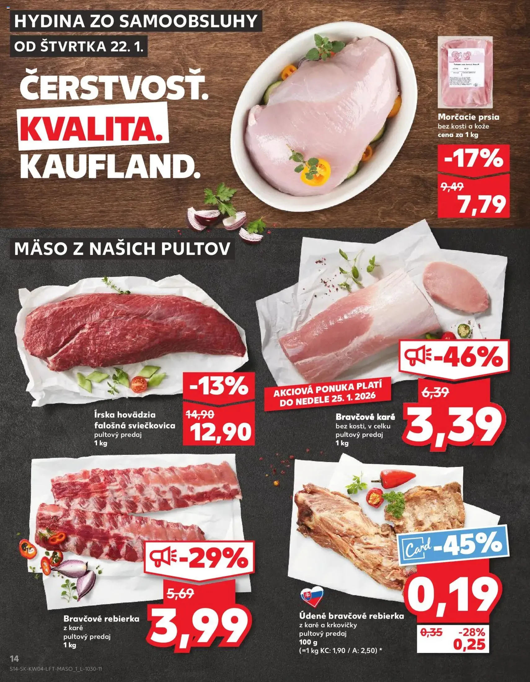 Kaufland SK Akciós újság - 2026.01.22. érvényes szórólap 14 oldal 78 oldalból