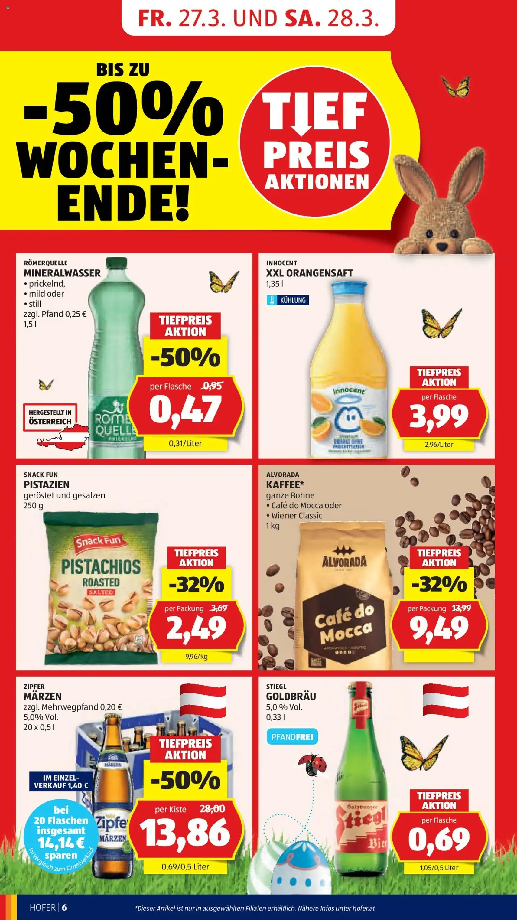 Hofer Flugblatt - Gültiger Prospekt ab 27.03.2026, Seite 10 von insgesamt 46