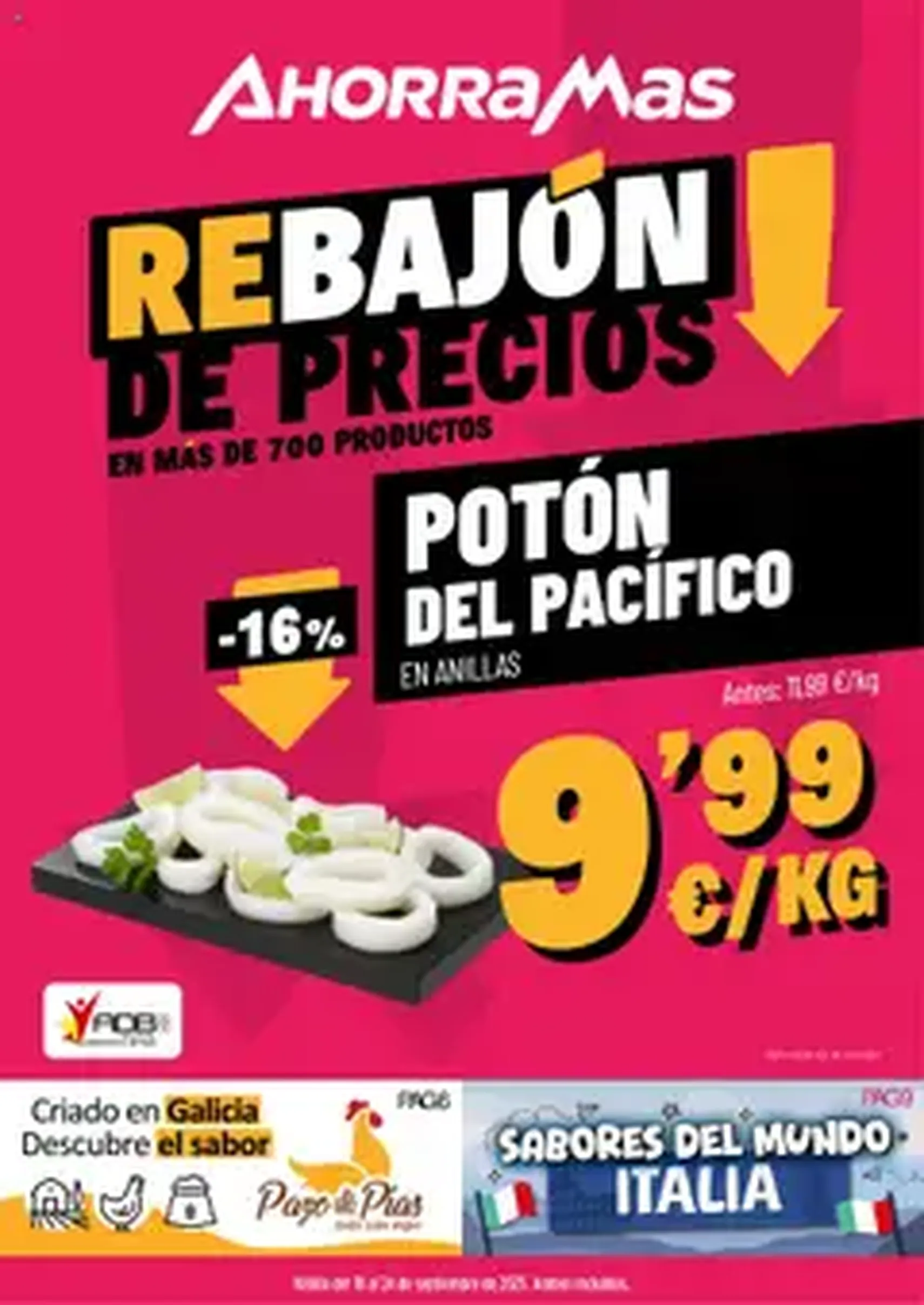 AhorraMas folleto - folleto válido desde 18/09/2025 página 1 de 1