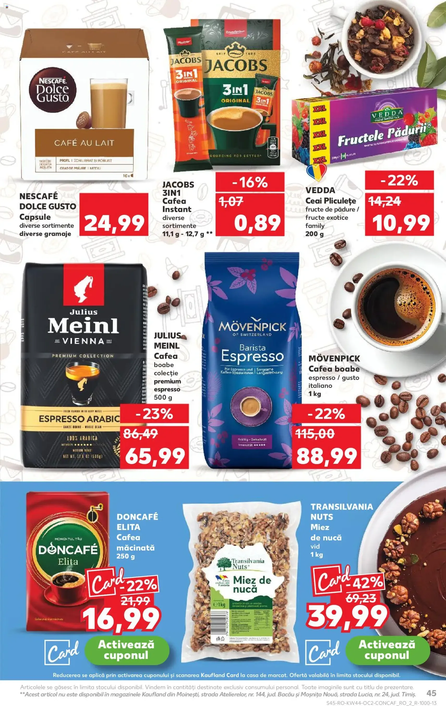 Kaufland RO - București - 2025.10.29. érvényes szórólap 45 oldal 70 oldalból Kaufland RO - București - 2025.10.29. érvényes szórólap 45 oldal 70 oldalból