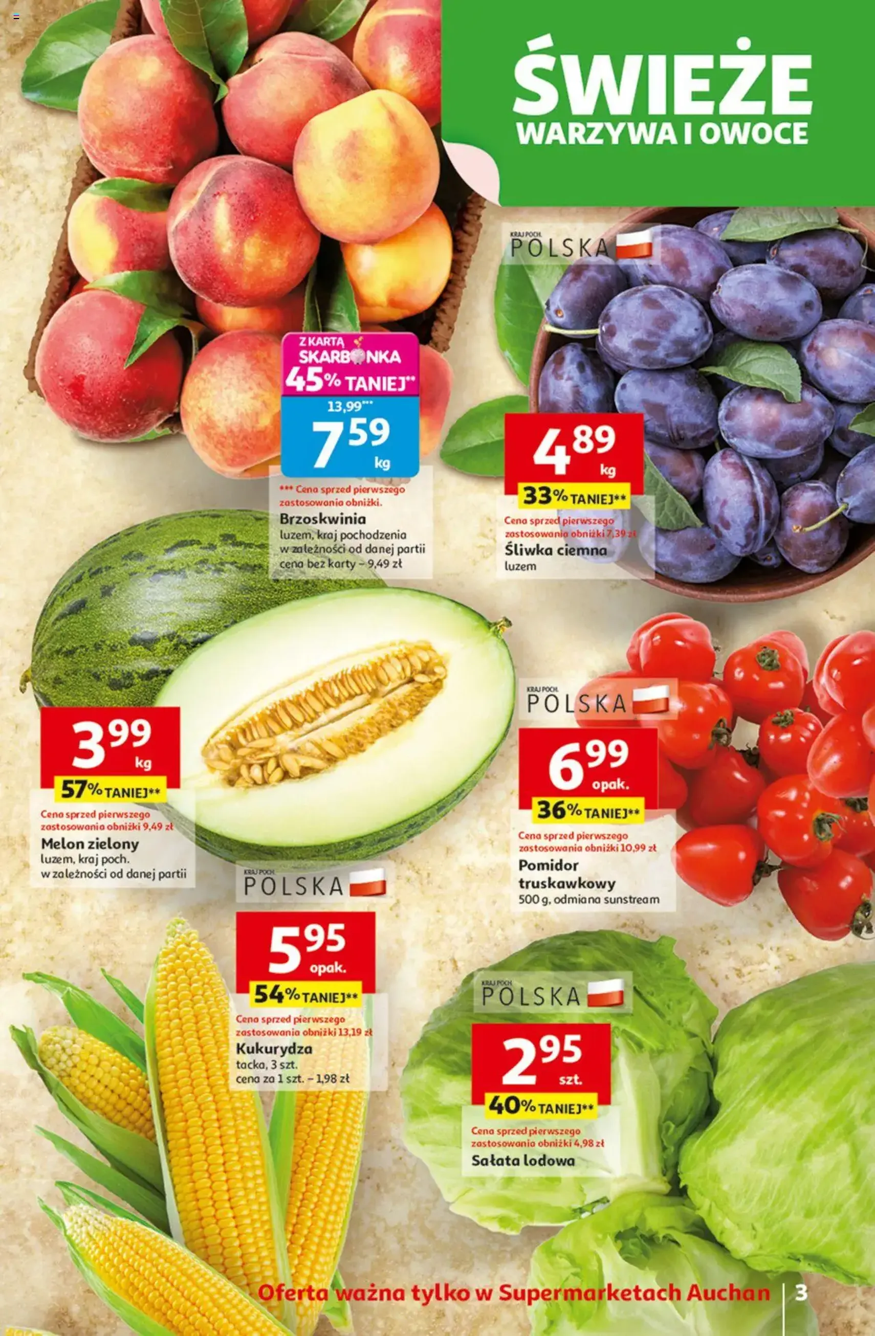 Auchan Gazetka - ważny gazetka od 21.08.2025 strona 3 z 8 Auchan Gazetka - ważny gazetka od 21.08.2025 strona 3 z 8