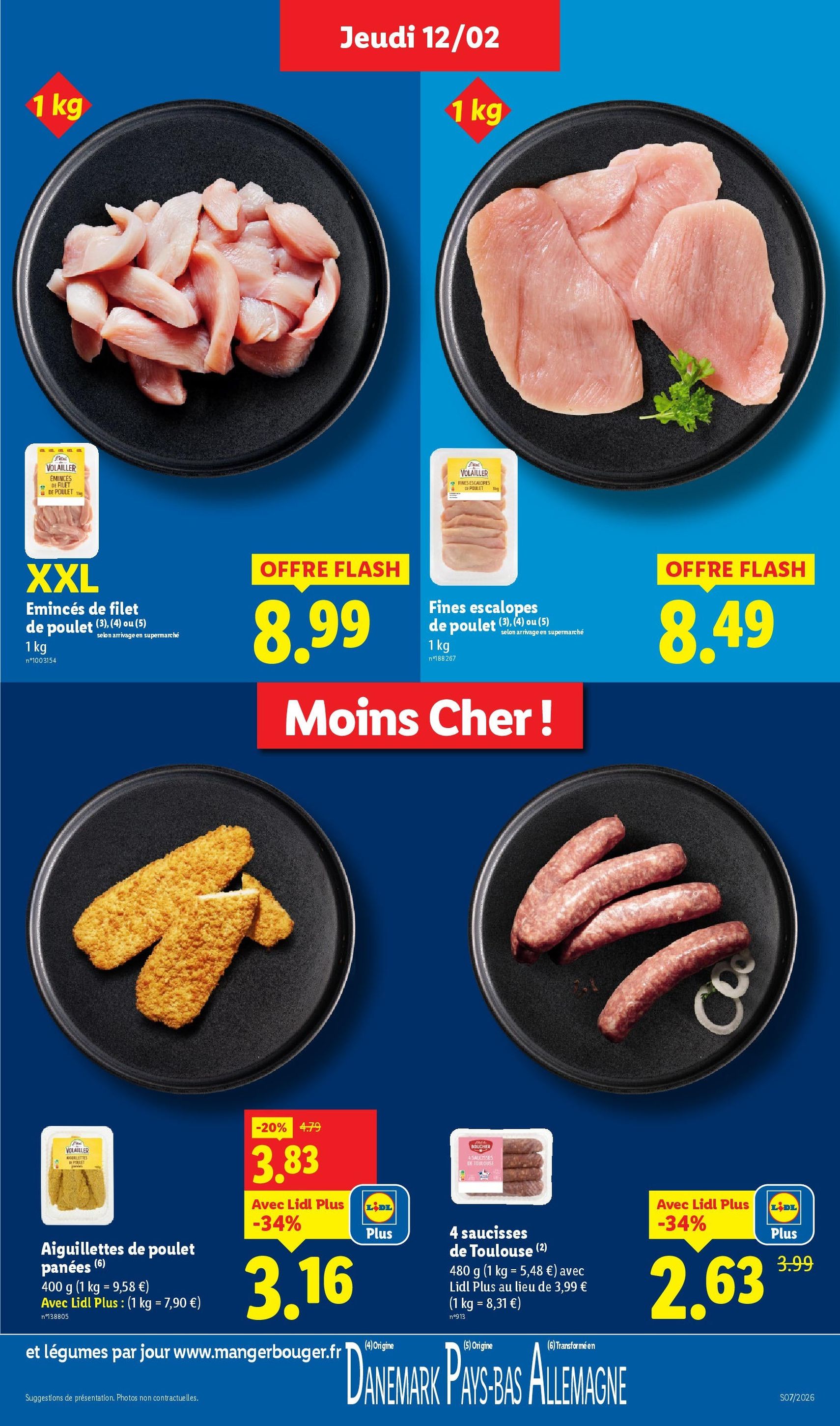 LIDL catalogue semaine 7 - brochure valable à partir du 12/02/2026, page 5 sur 79