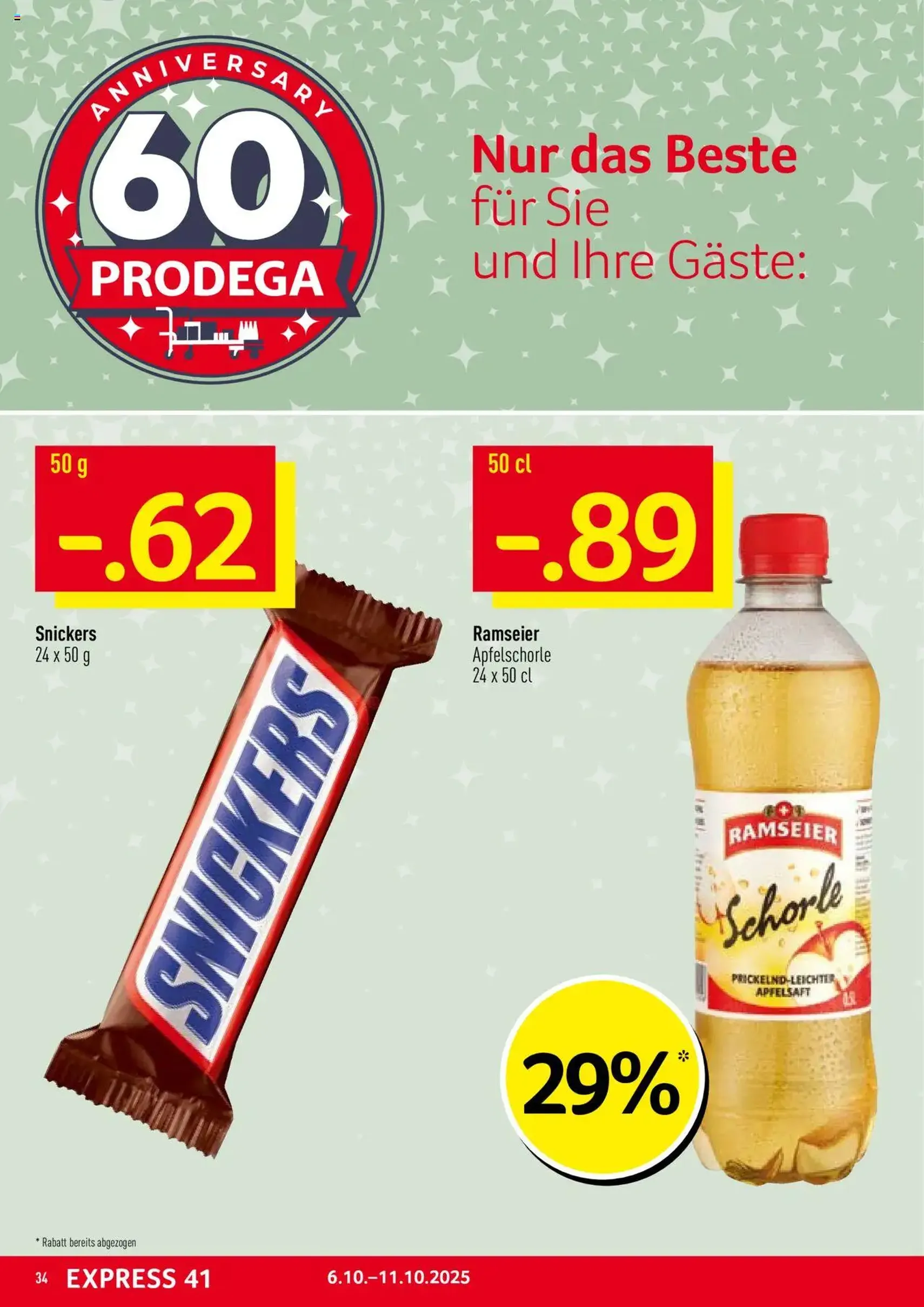 Prodega Aktionen - Gültiger Prospekt ab 06.10.2025, Seite 34 von insgesamt 36
