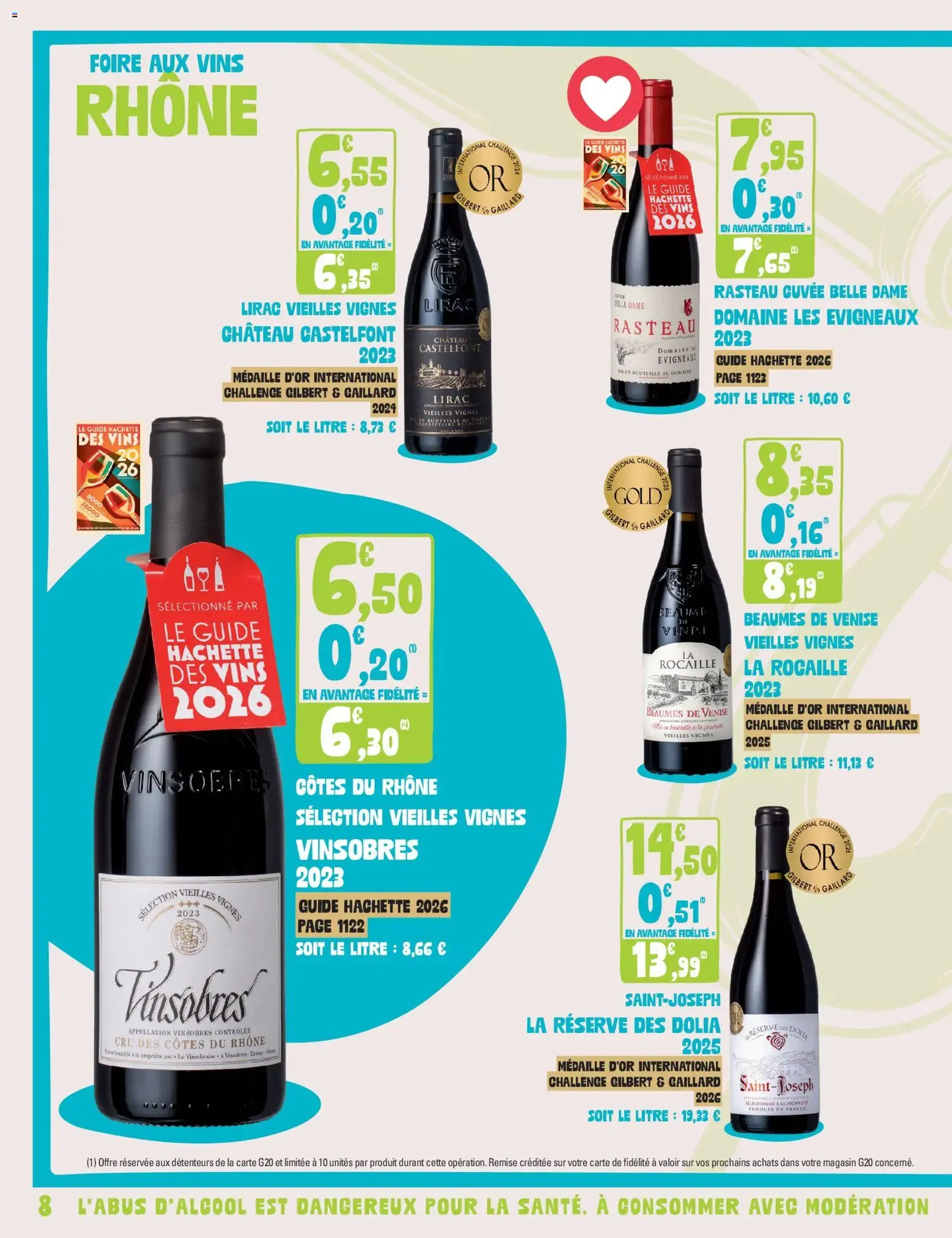 G20 Supermarchés catalogue - brochure valable à partir du 22/09/2026, page 8 sur 20