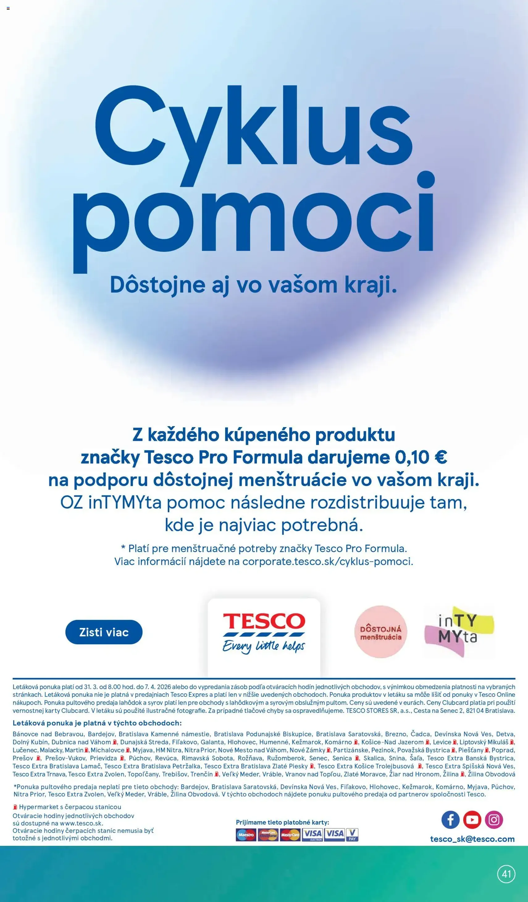 Tesco Hypermarket - leták - platný leták od 31.03.2026 strana 41 z 45