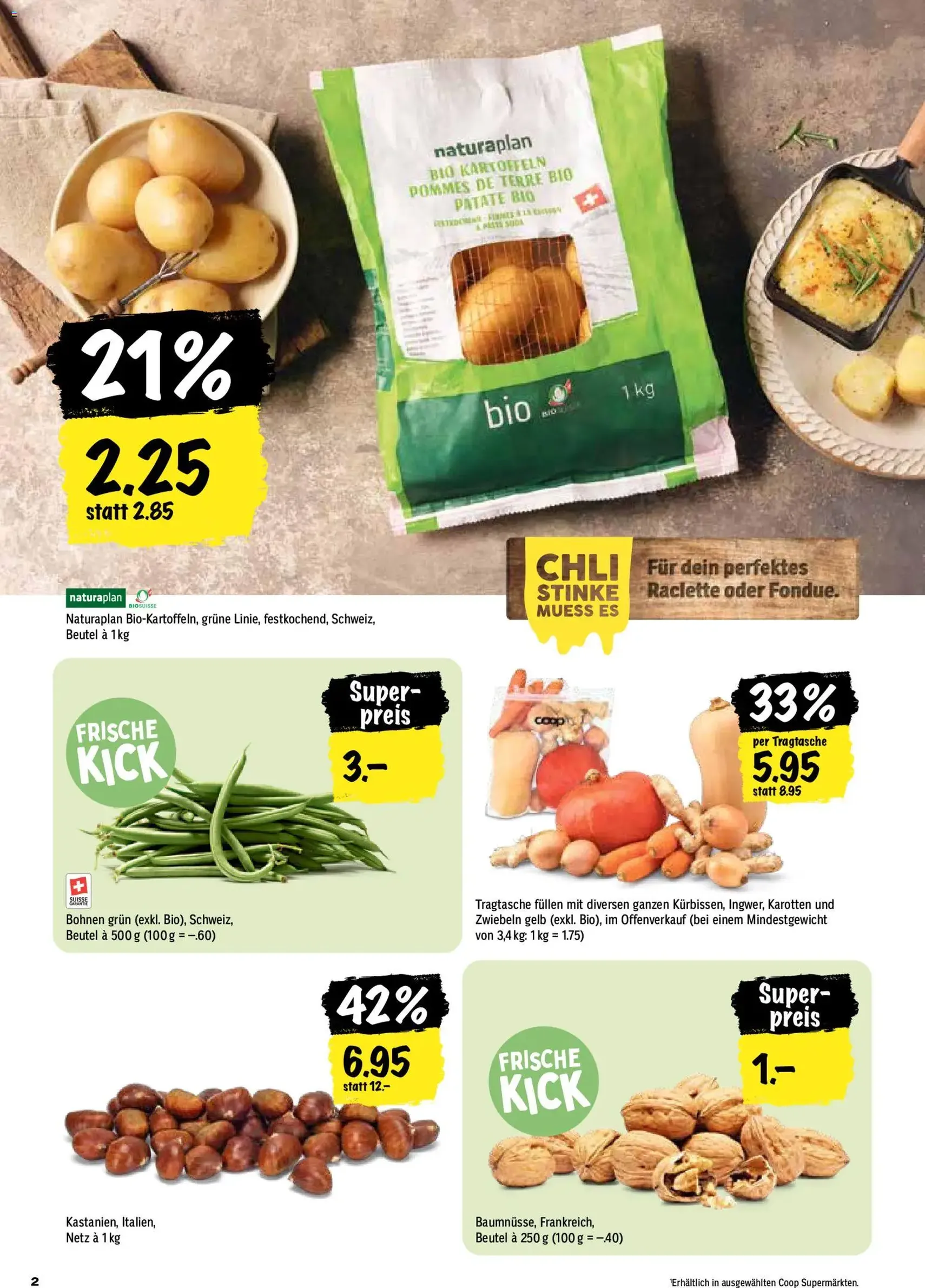 Coop aktionen - Gültiger Prospekt ab 08.10.2026, Seite 2 von insgesamt 24