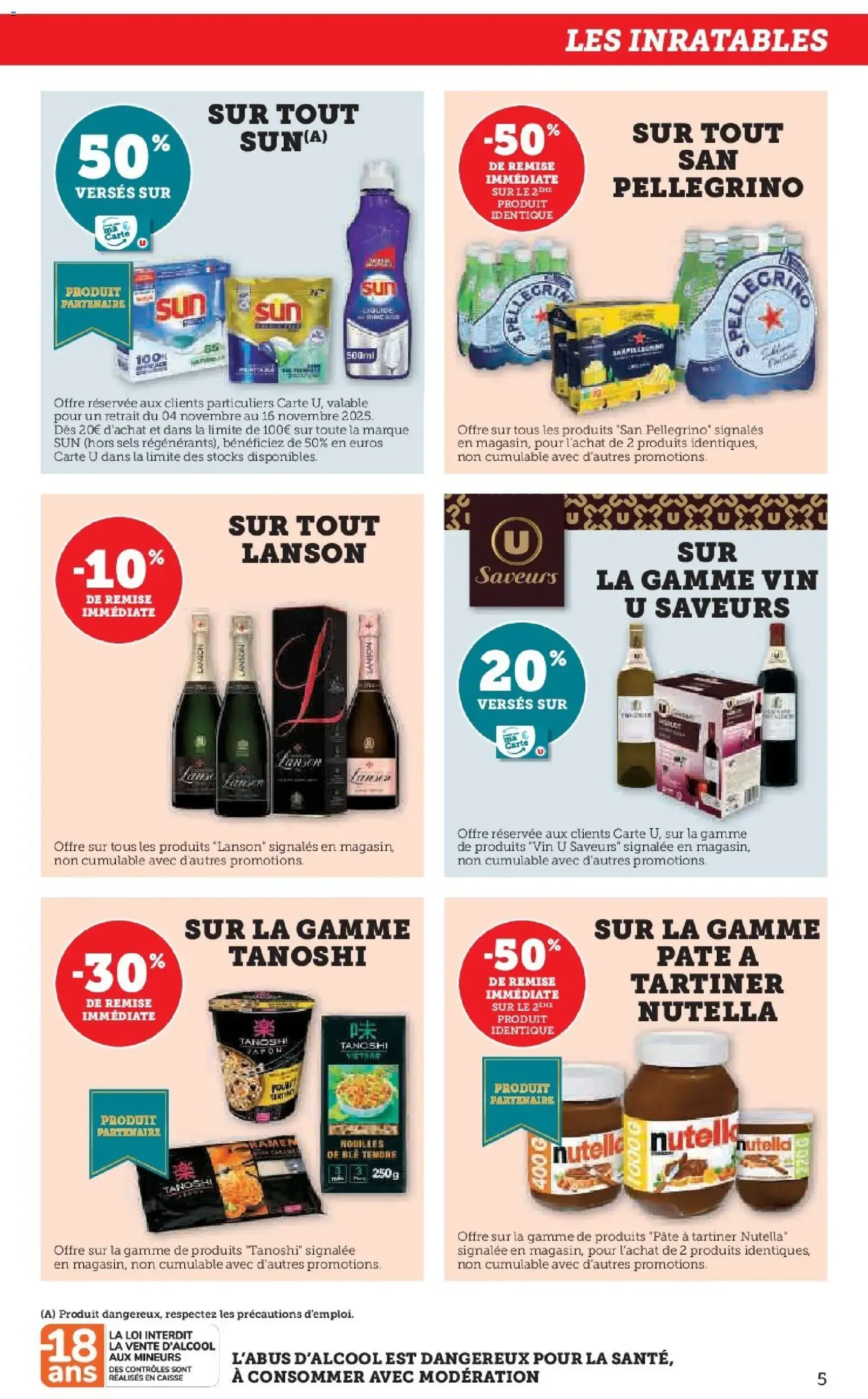 Super U catalogue - brochure valable à partir du 04/11/2025, page 5 sur 48