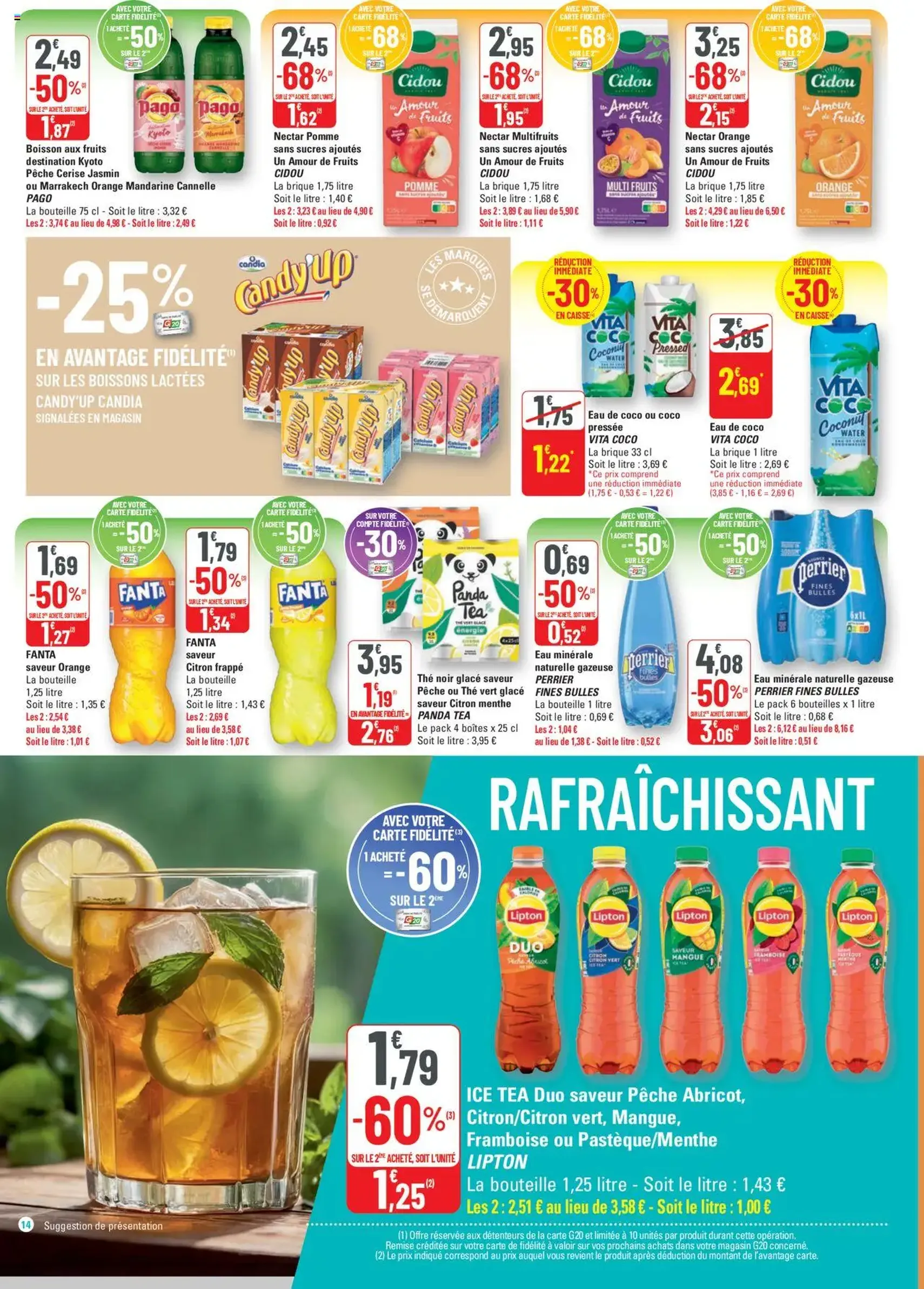 G20 Supermarchés catalogue - brochure valable à partir du 08/10/2025, page 14 sur 20