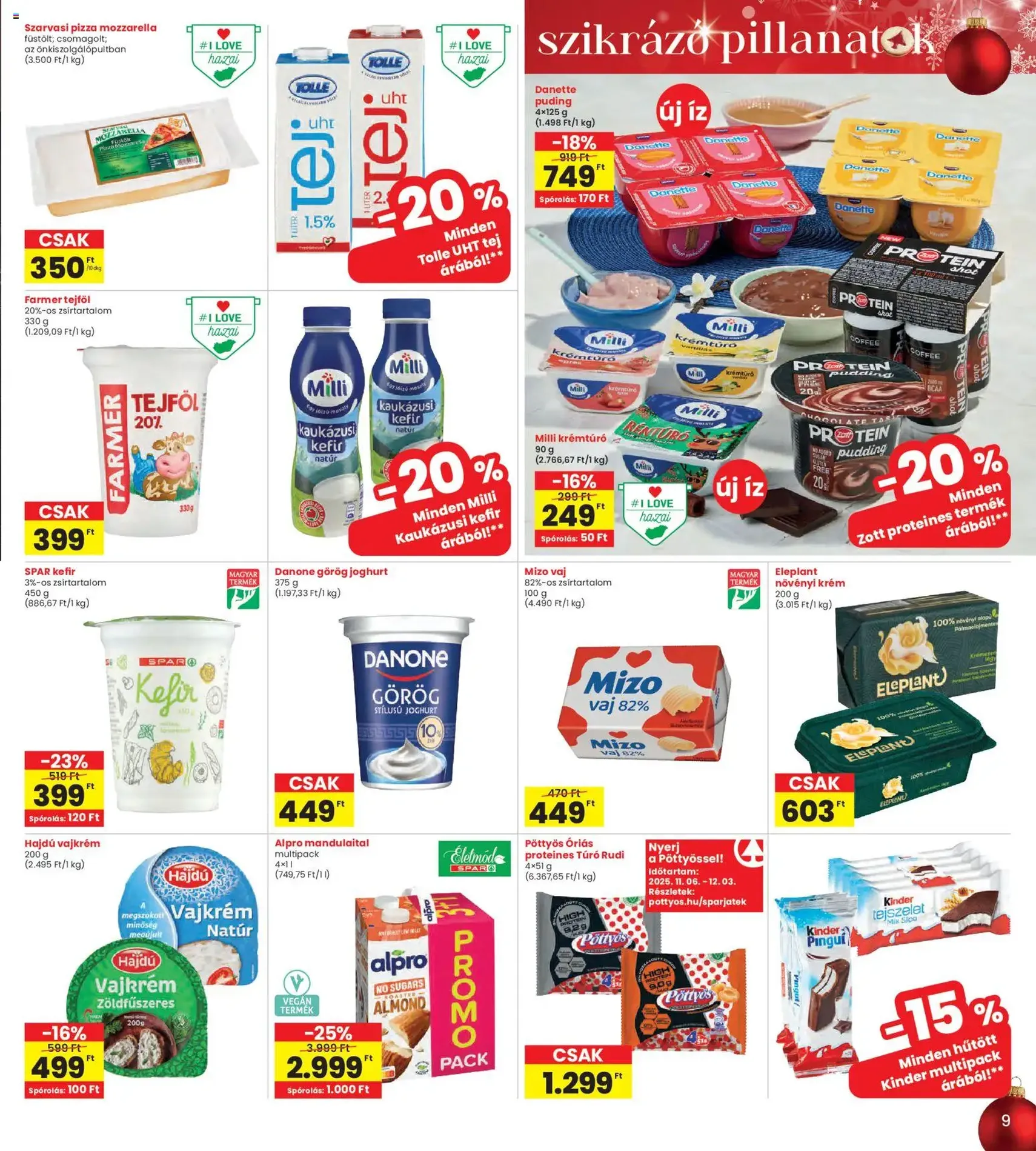 Interspar Akciós újság - 2025.11.27. érvényes szórólap 9 oldal 20 oldalból