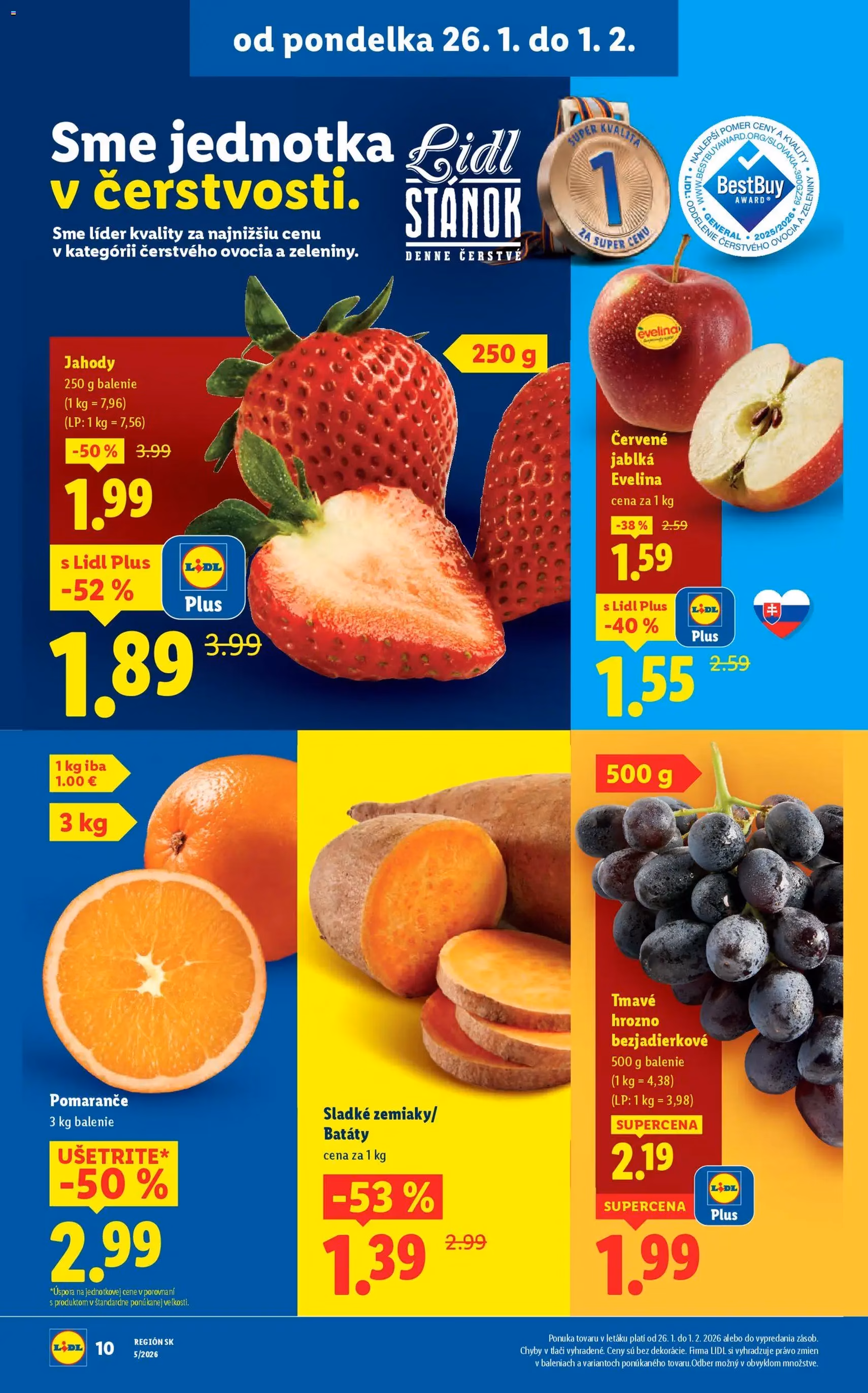Lidl leták - platný leták od 26.01.2026 strana 10 z 98