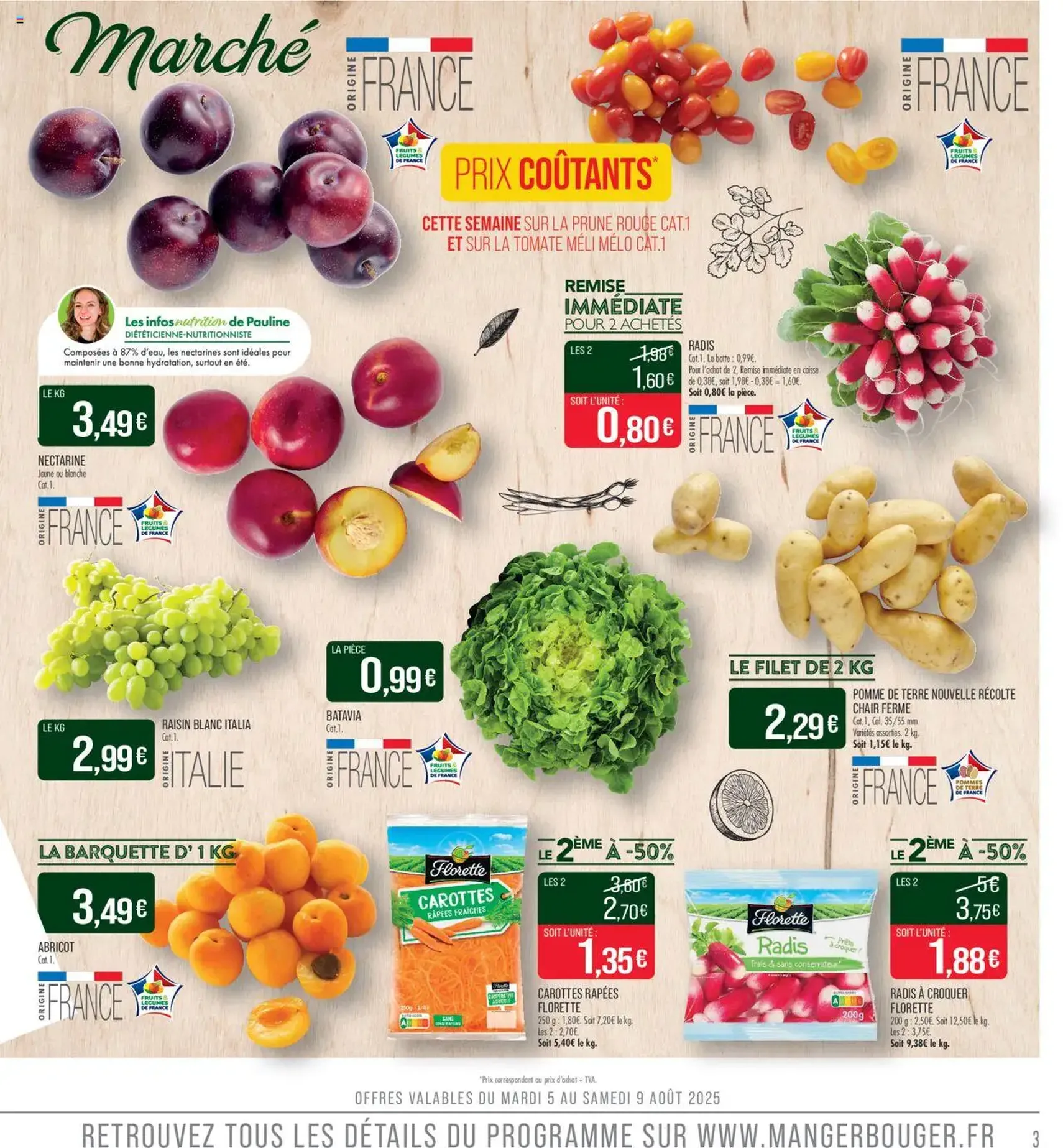 Match Supermarché catalogue - brochure valable à partir du 05/08/2025, page 3 sur 22 Match Supermarché catalogue - brochure valable à partir du 05/08/2025, page 3 sur 22